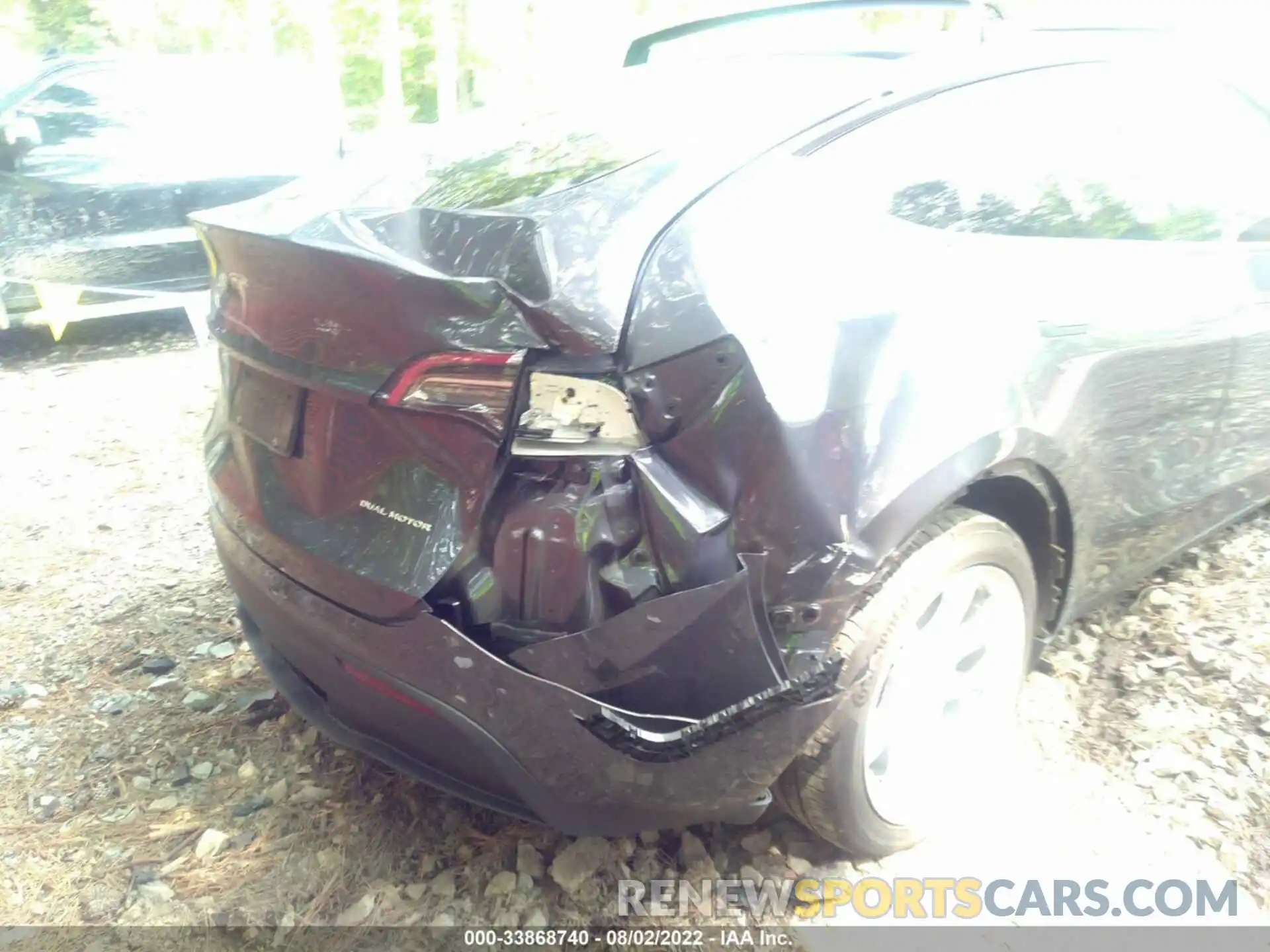 6 Photograph of a damaged car 5YJYGDEE0MF254955 TESLA MODEL Y 2021