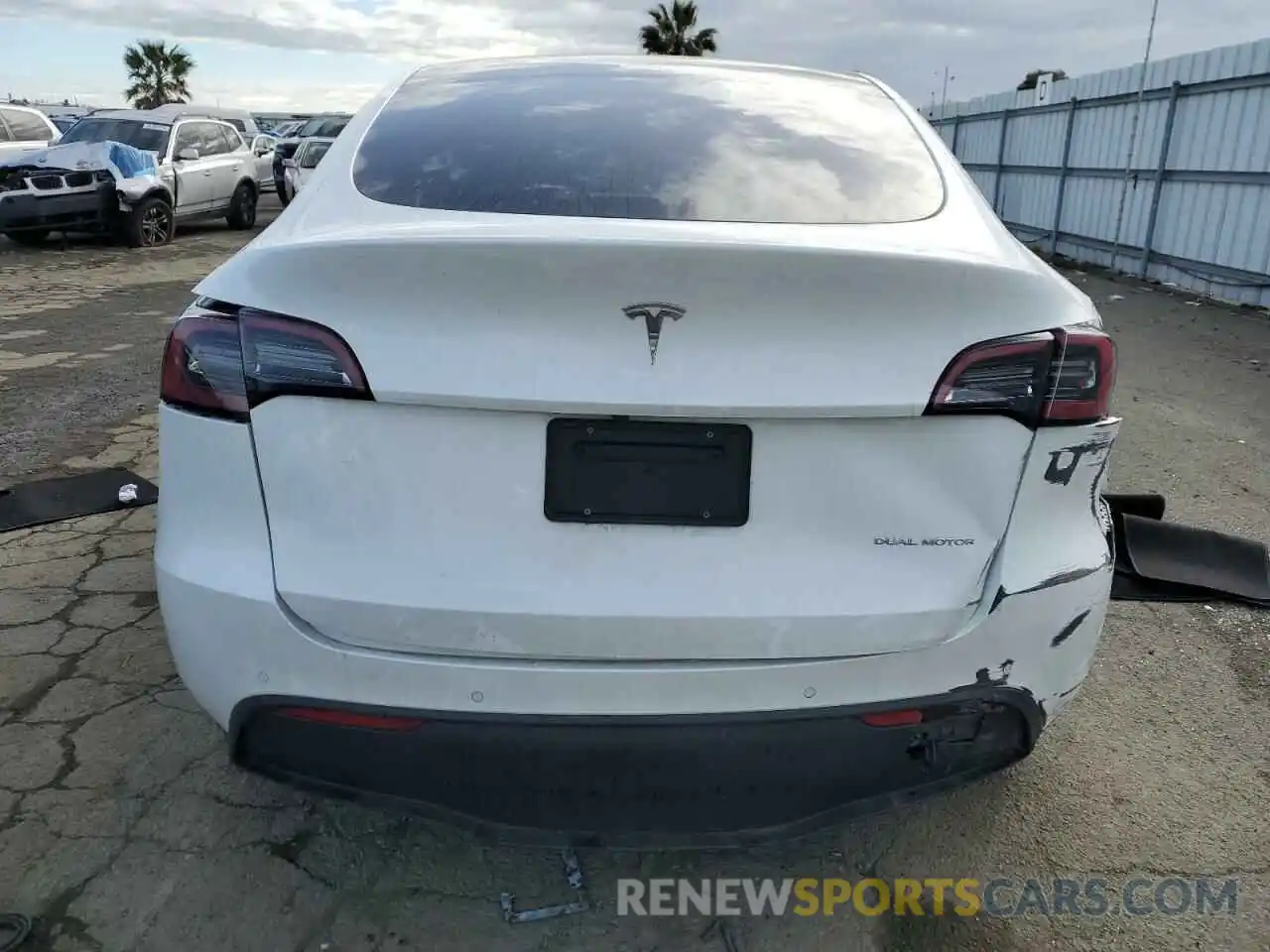 6 Фотография поврежденного автомобиля 5YJYGDEE0MF277118 TESLA MODEL Y 2021