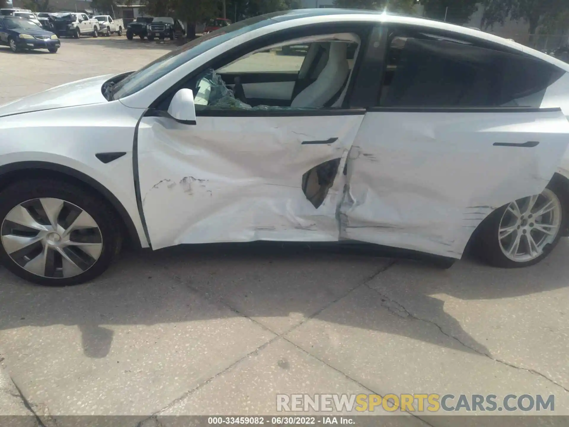 6 Photograph of a damaged car 5YJYGDEE0MF283453 TESLA MODEL Y 2021