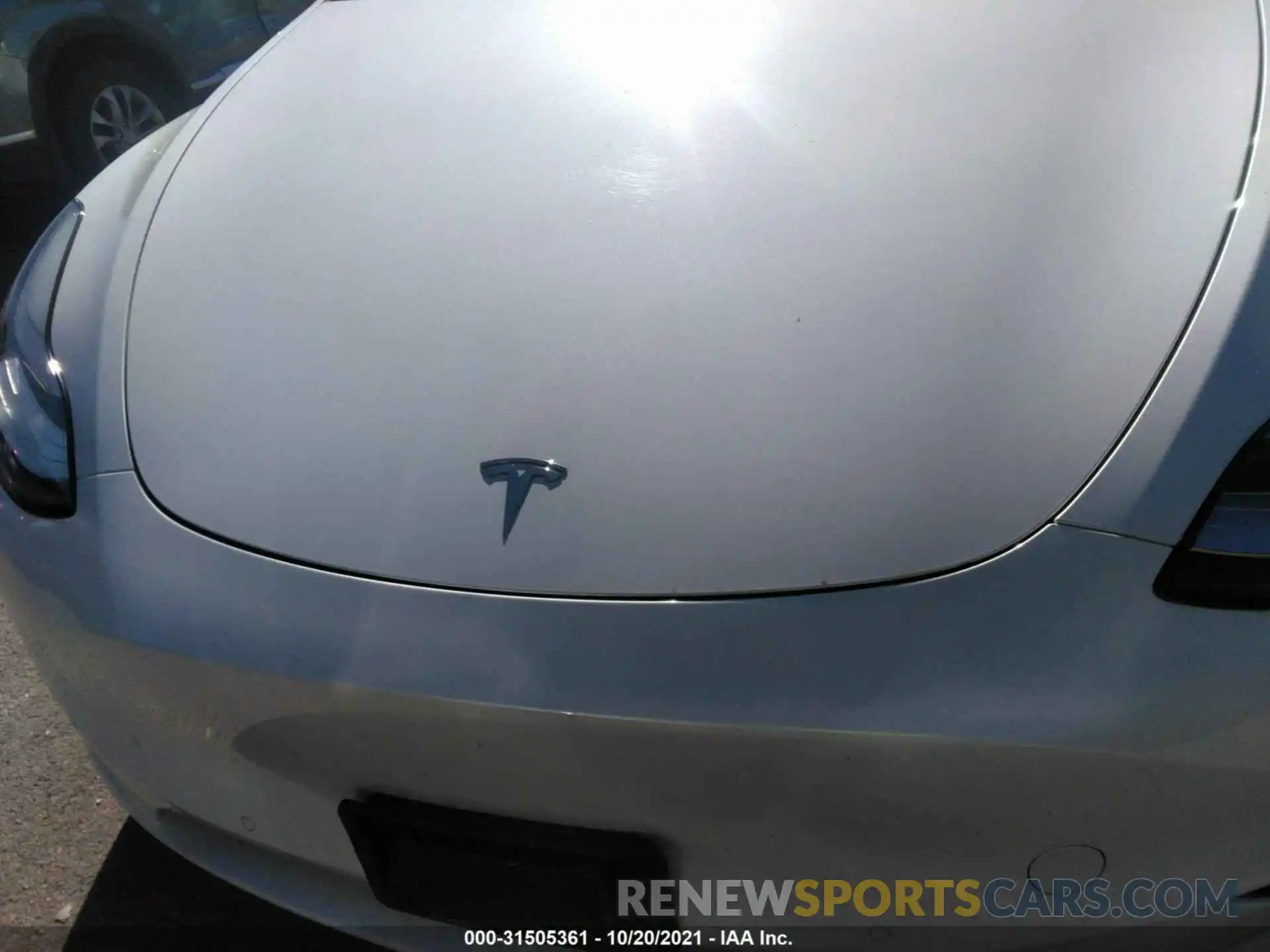 10 Photograph of a damaged car 5YJYGDEE1MF061066 TESLA MODEL Y 2021