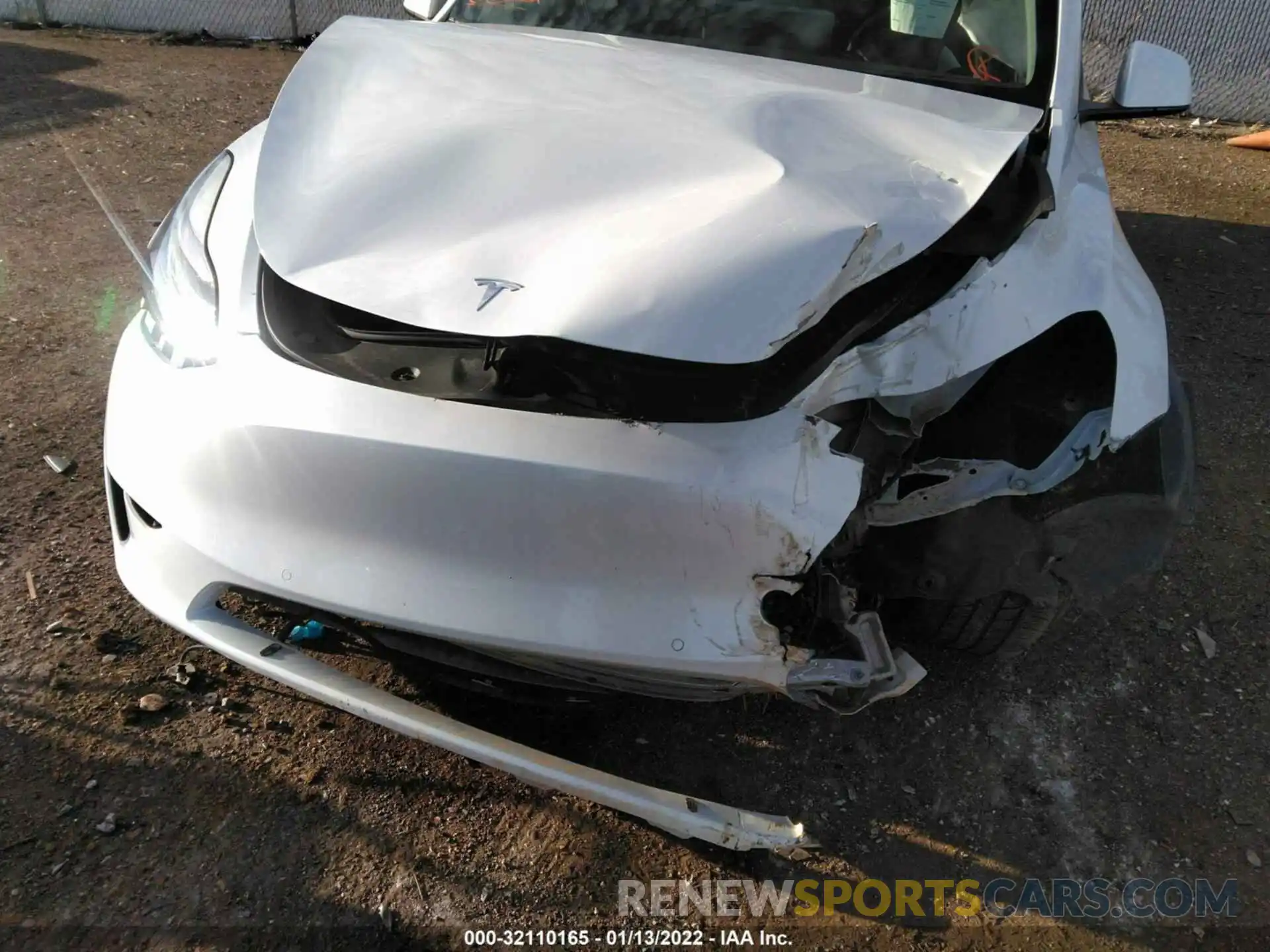 6 Photograph of a damaged car 5YJYGDEE1MF068986 TESLA MODEL Y 2021