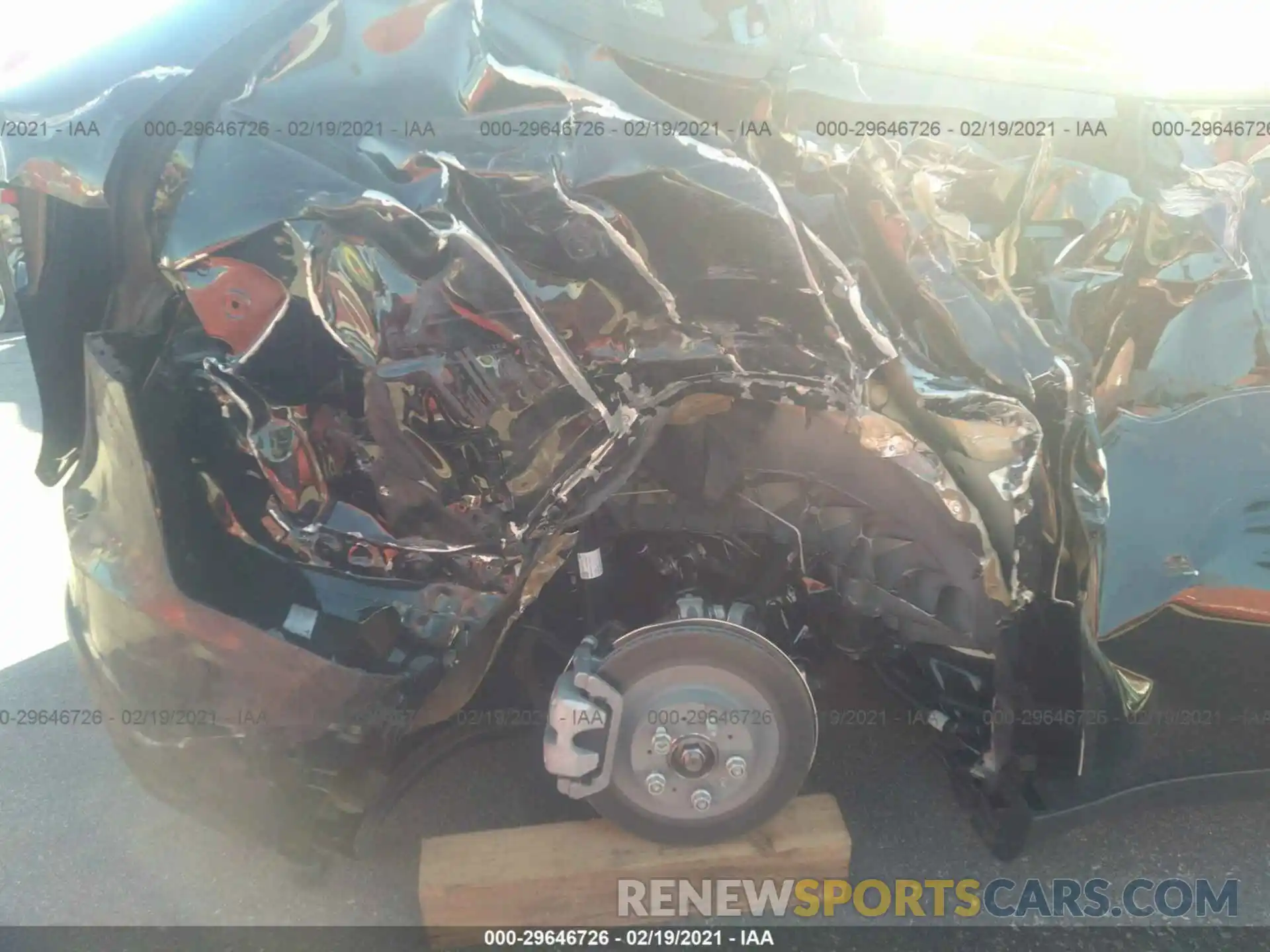 6 Photograph of a damaged car 5YJYGDEE1MF080720 TESLA MODEL Y 2021