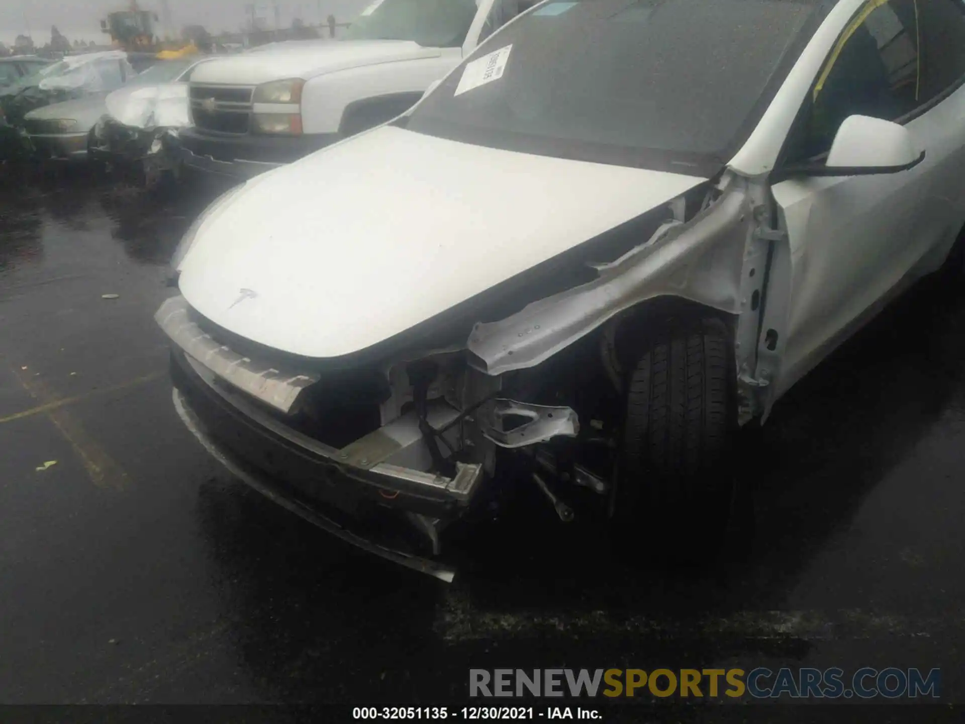 6 Photograph of a damaged car 5YJYGDEE1MF088347 TESLA MODEL Y 2021