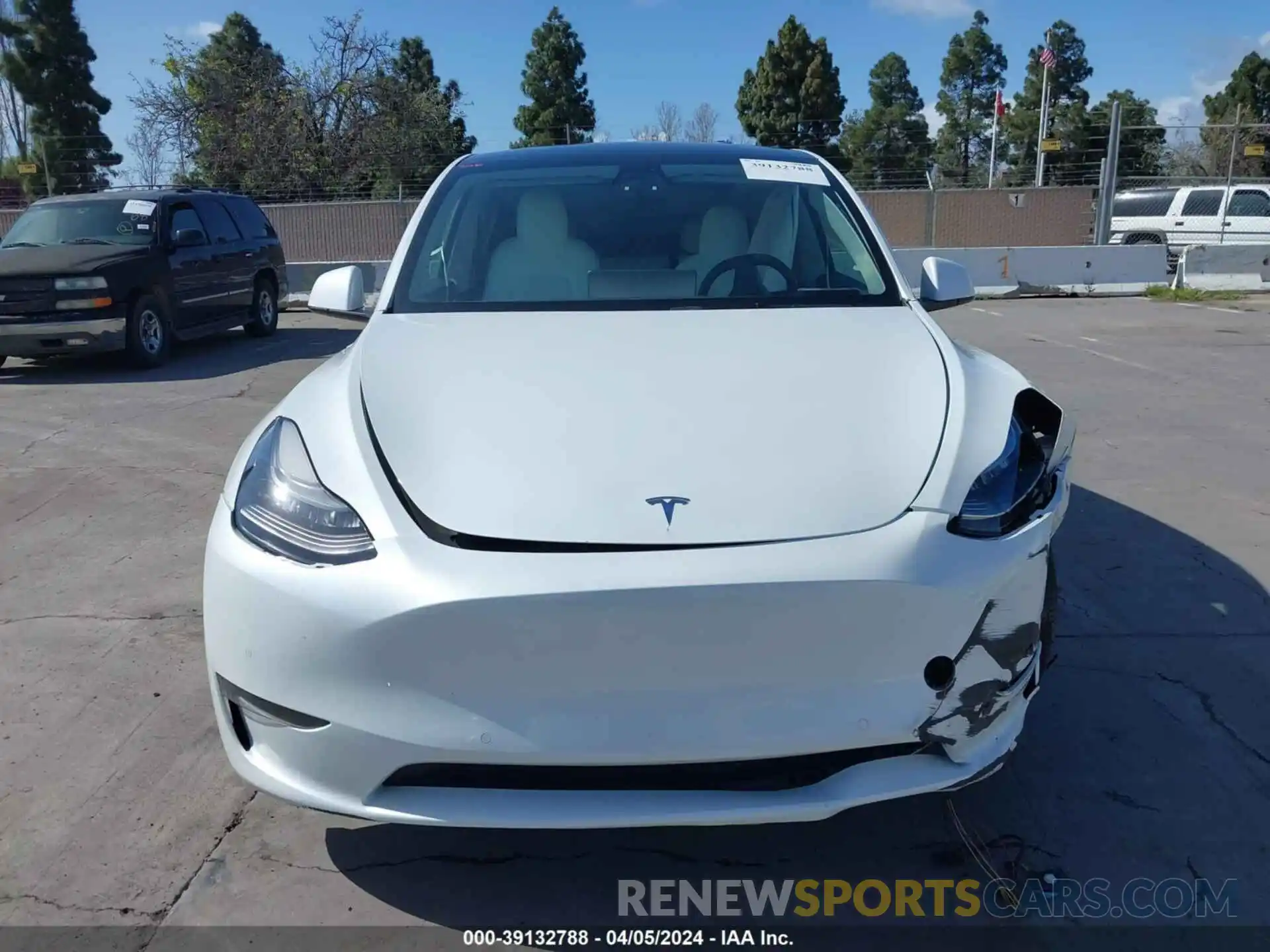 11 Фотография поврежденного автомобиля 5YJYGDEE1MF095766 TESLA MODEL Y 2021