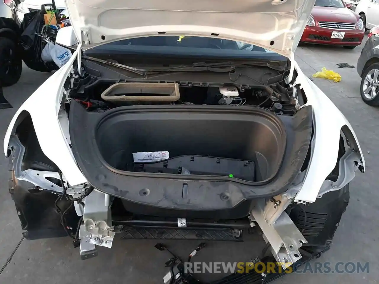 7 Photograph of a damaged car 5YJYGDEE1MF100383 TESLA MODEL Y 2021