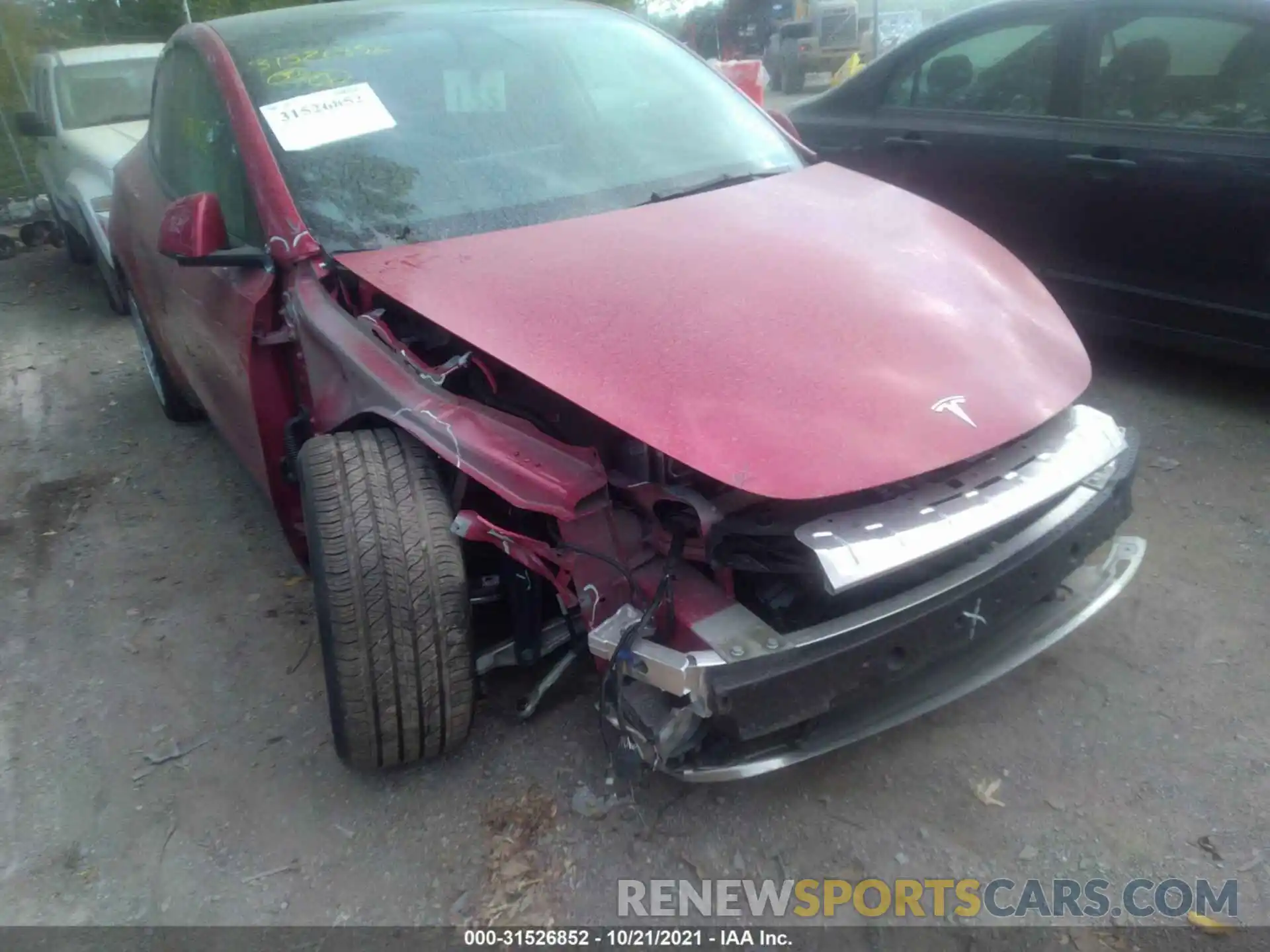 6 Photograph of a damaged car 5YJYGDEE1MF112520 TESLA MODEL Y 2021