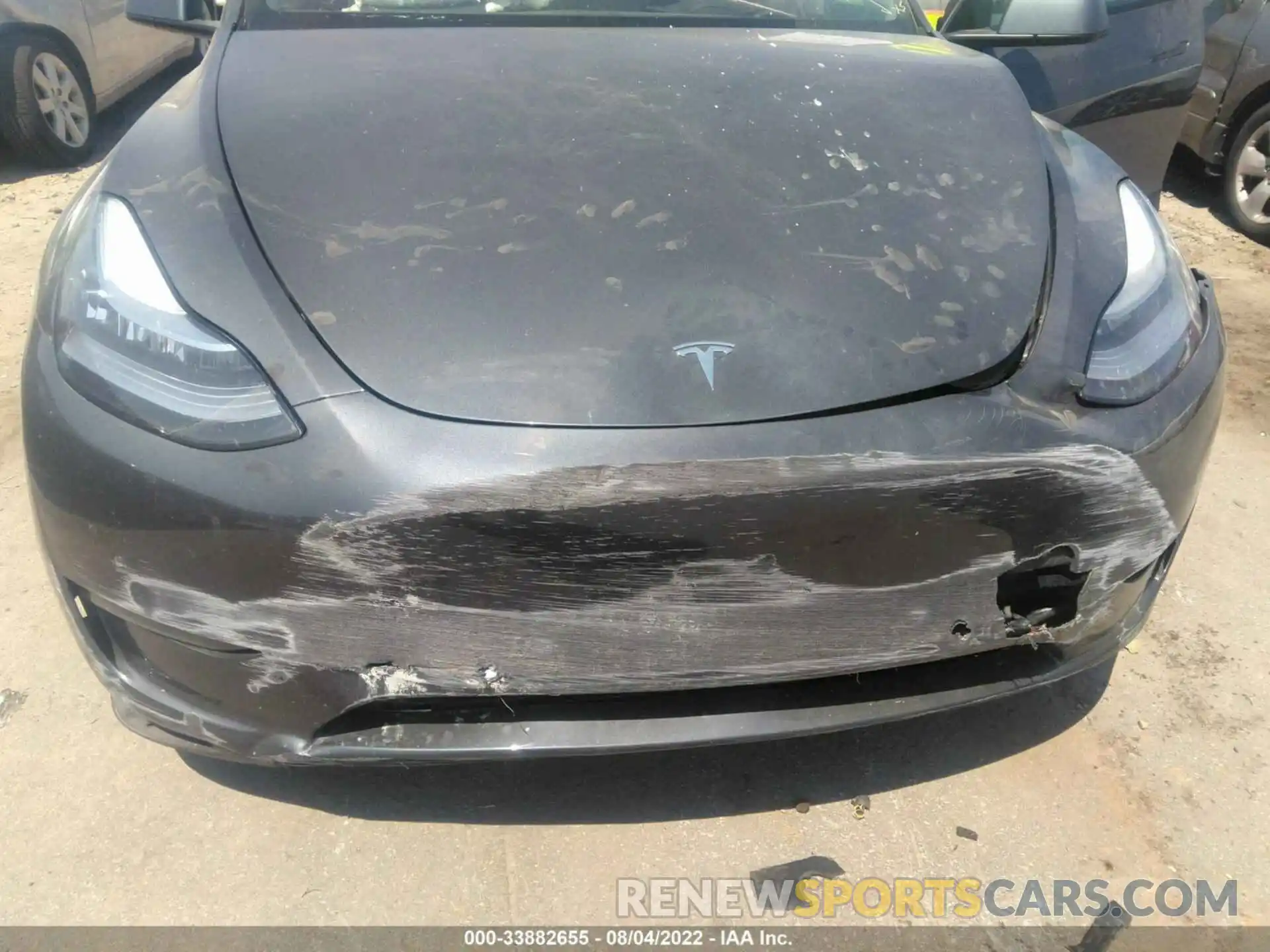 6 Photograph of a damaged car 5YJYGDEE1MF131679 TESLA MODEL Y 2021