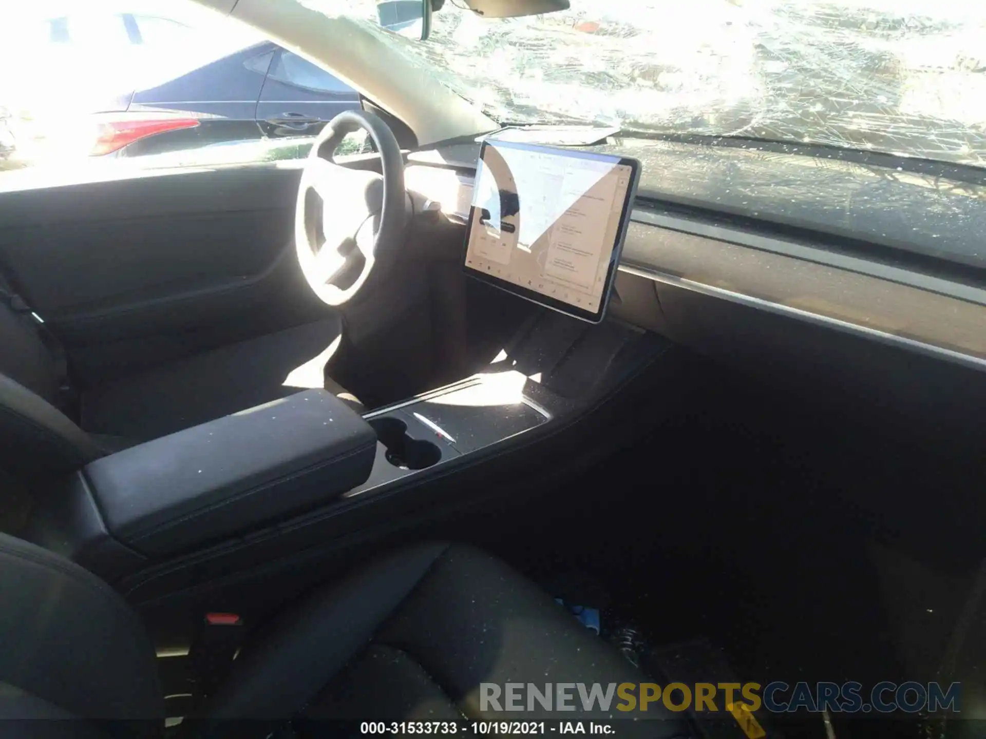 5 Photograph of a damaged car 5YJYGDEE1MF141483 TESLA MODEL Y 2021