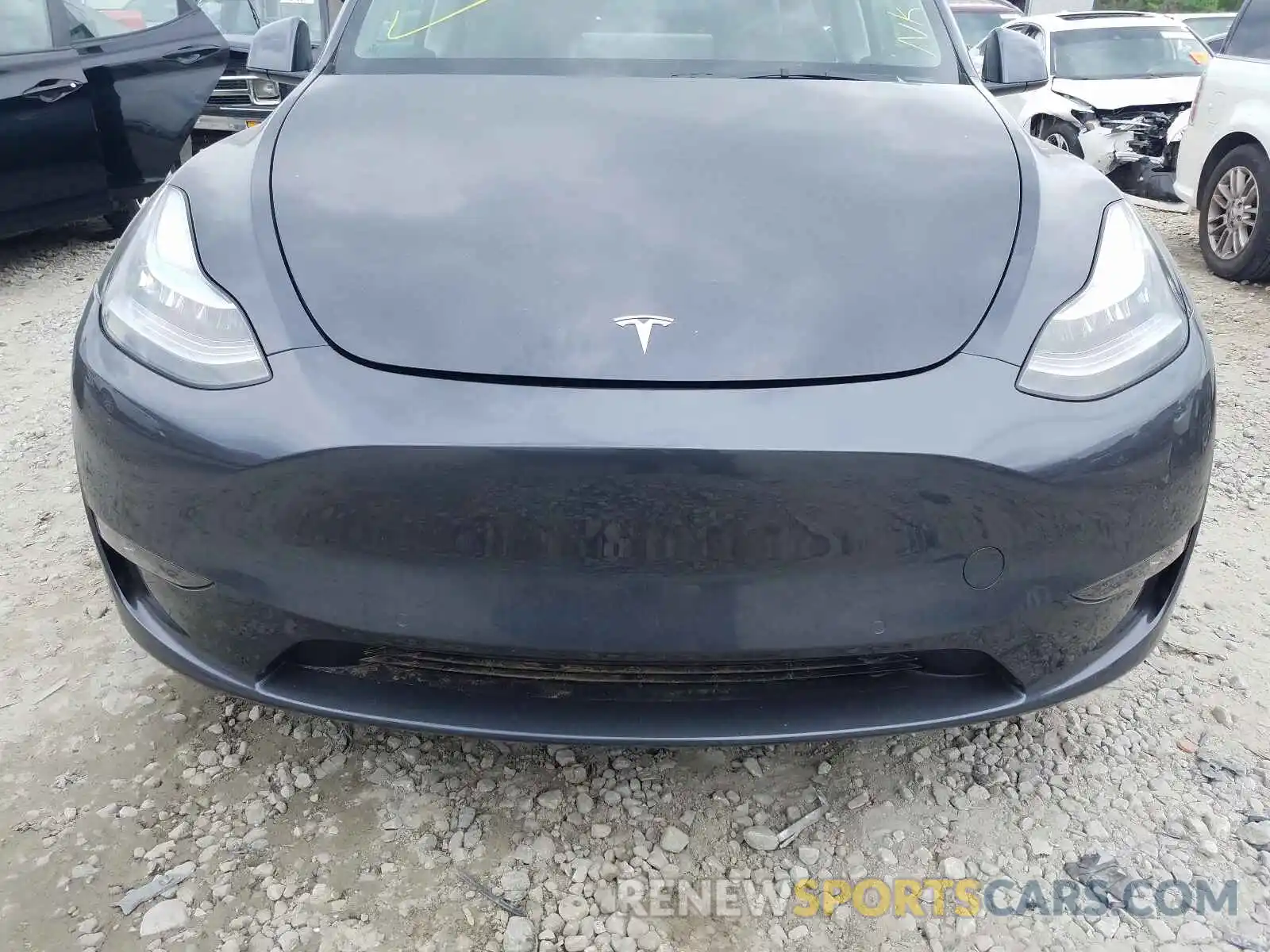 9 Photograph of a damaged car 5YJYGDEE1MF146182 TESLA MODEL Y 2021