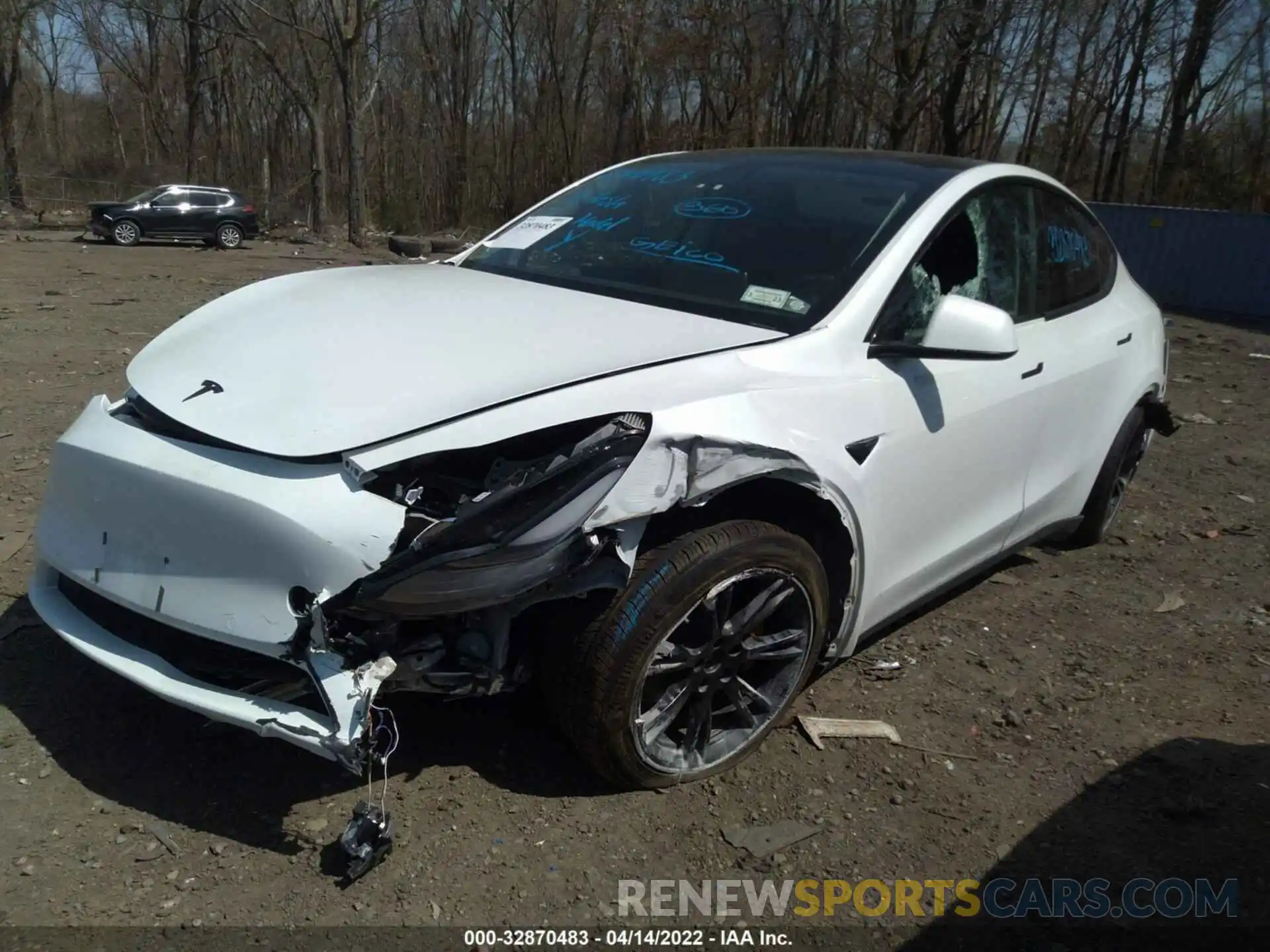 6 Photograph of a damaged car 5YJYGDEE1MF146652 TESLA MODEL Y 2021