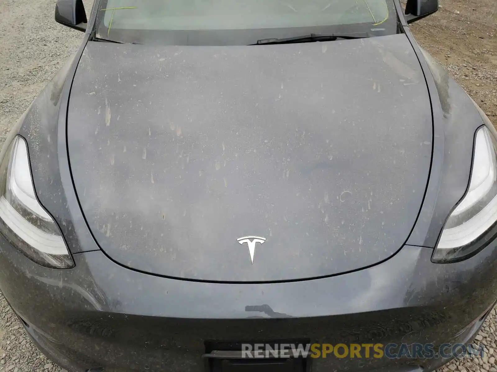 7 Photograph of a damaged car 5YJYGDEE1MF153374 TESLA MODEL Y 2021