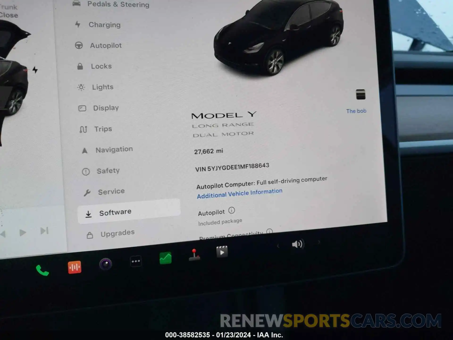 7 Фотография поврежденного автомобиля 5YJYGDEE1MF188643 TESLA MODEL Y 2021