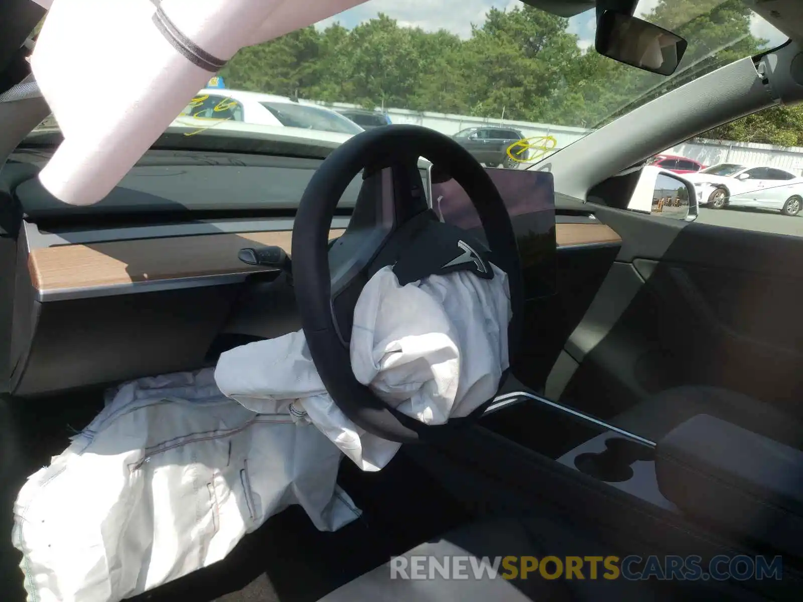 9 Photograph of a damaged car 5YJYGDEE1MF194314 TESLA MODEL Y 2021