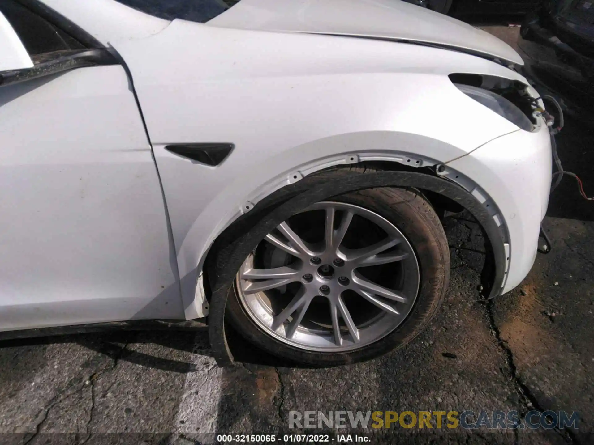 6 Photograph of a damaged car 5YJYGDEE1MF199111 TESLA MODEL Y 2021