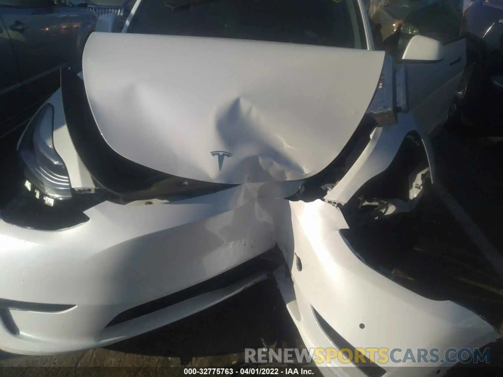 6 Photograph of a damaged car 5YJYGDEE1MF200256 TESLA MODEL Y 2021