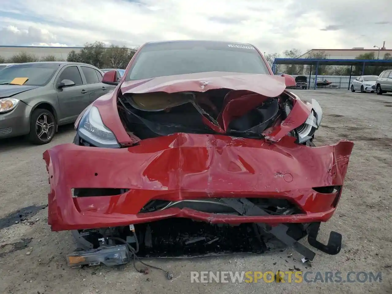 5 Photograph of a damaged car 5YJYGDEE1MF200810 TESLA MODEL Y 2021