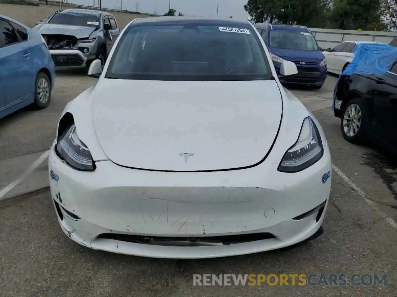 5 Photograph of a damaged car 5YJYGDEE1MF204176 TESLA MODEL Y 2021