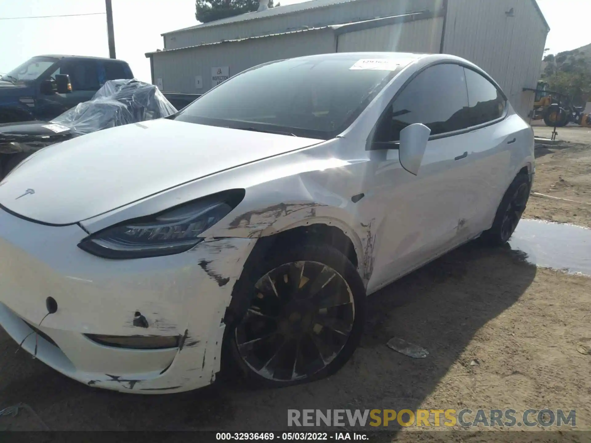 6 Фотография поврежденного автомобиля 5YJYGDEE1MF241678 TESLA MODEL Y 2021