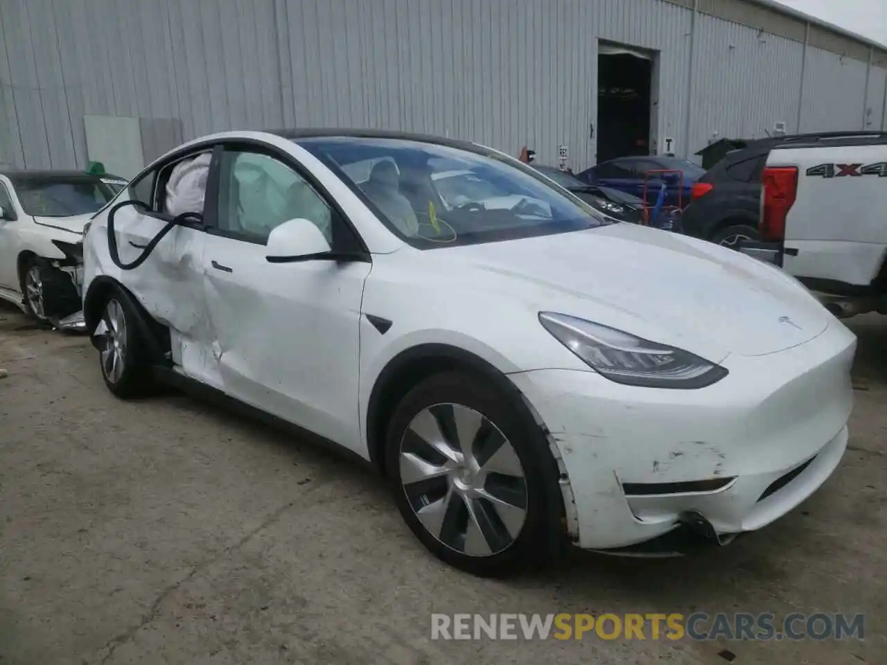 9 Фотография поврежденного автомобиля 5YJYGDEE1MF251515 TESLA MODEL Y 2021