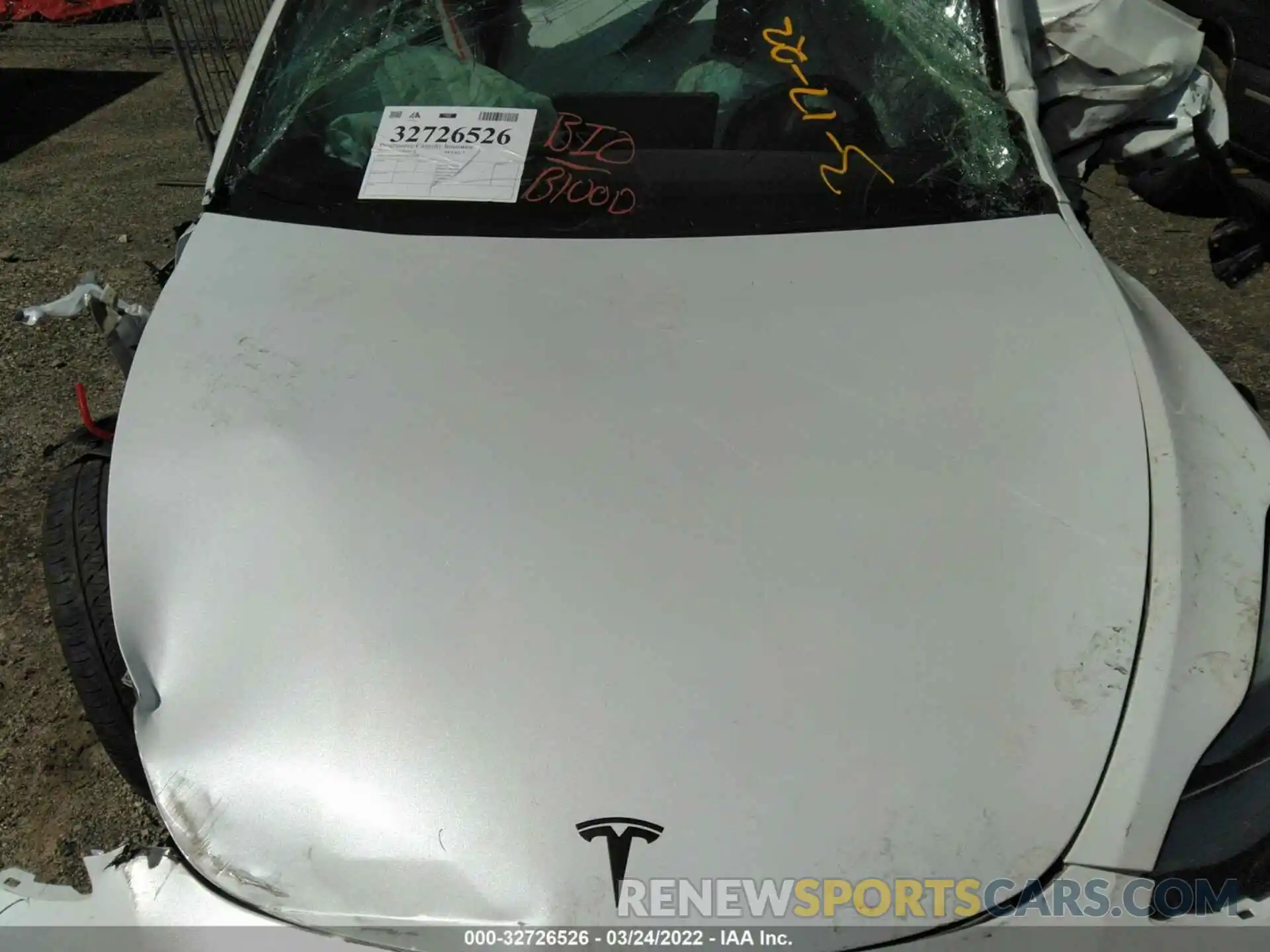 10 Photograph of a damaged car 5YJYGDEE1MF254429 TESLA MODEL Y 2021