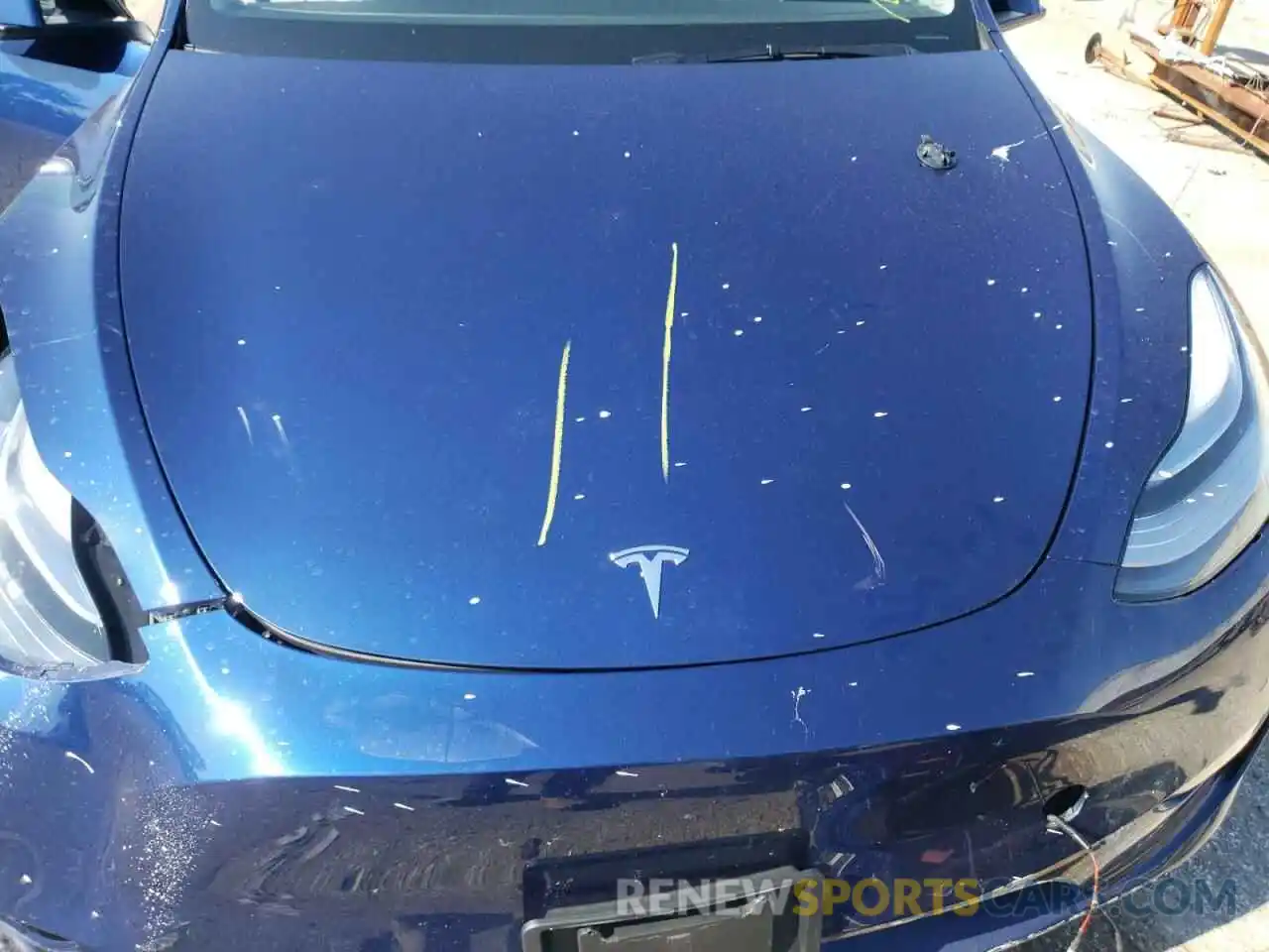 7 Photograph of a damaged car 5YJYGDEE1MF263910 TESLA MODEL Y 2021