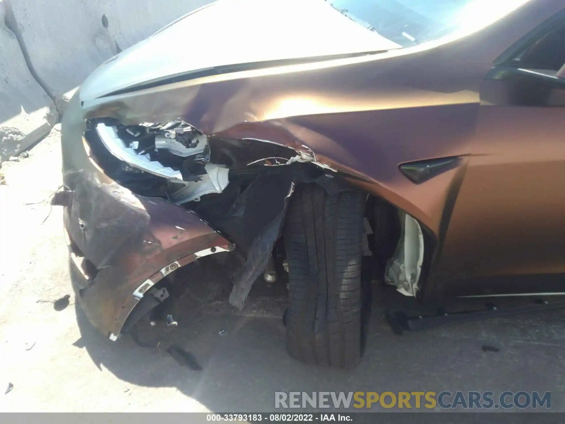 6 Photograph of a damaged car 5YJYGDEE1MF269819 TESLA MODEL Y 2021