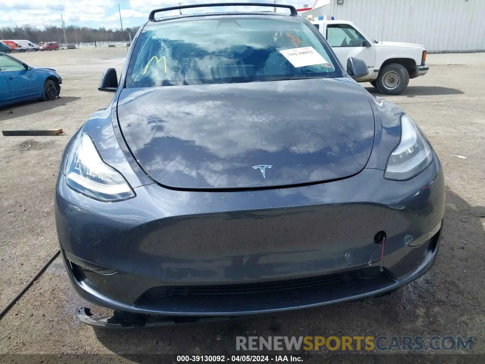 12 Photograph of a damaged car 5YJYGDEE1MF295045 TESLA MODEL Y 2021