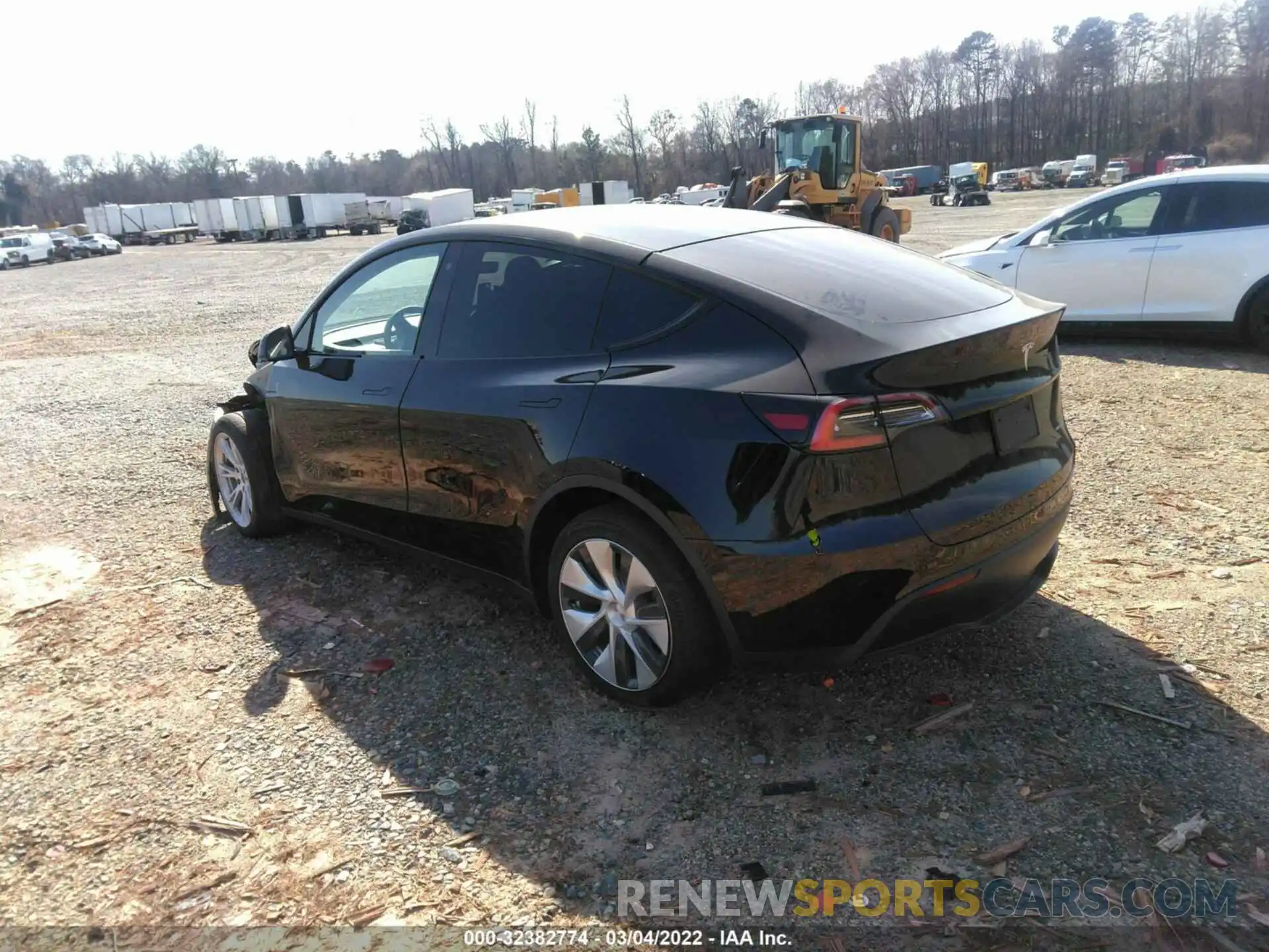 3 Фотография поврежденного автомобиля 5YJYGDEE2MF060170 TESLA MODEL Y 2021