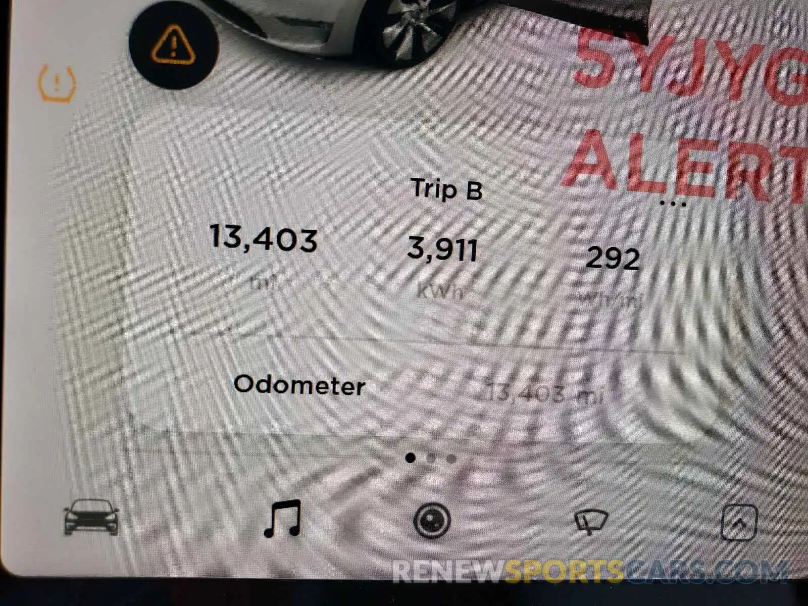 8 Фотография поврежденного автомобиля 5YJYGDEE2MF072366 TESLA MODEL Y 2021