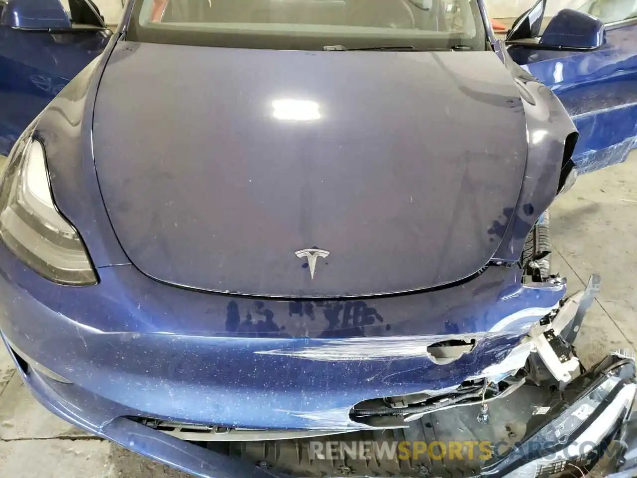 7 Фотография поврежденного автомобиля 5YJYGDEE2MF074666 TESLA MODEL Y 2021