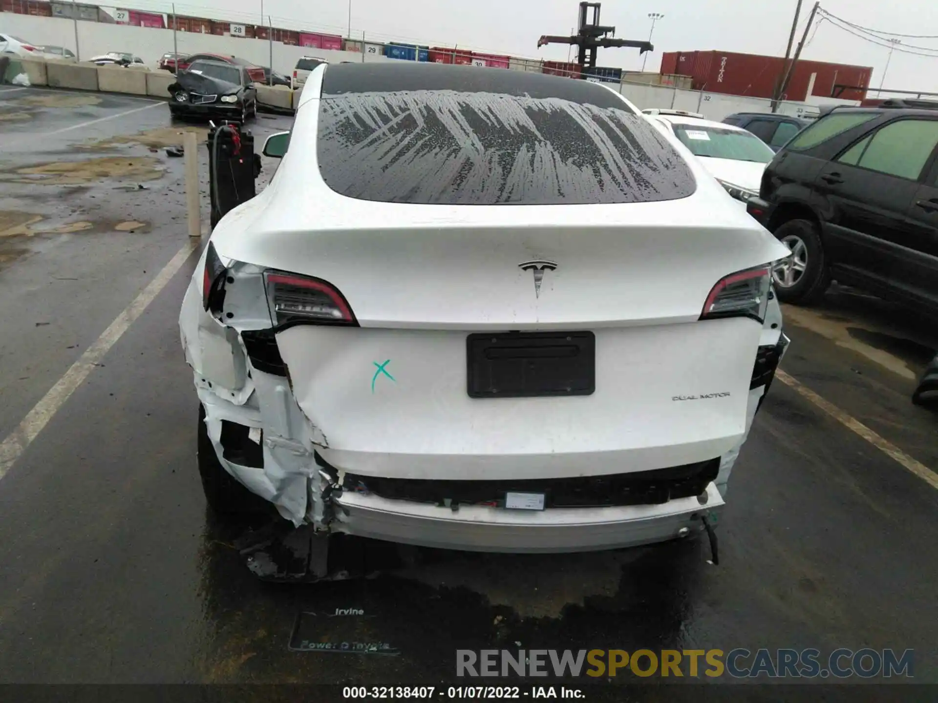 6 Photograph of a damaged car 5YJYGDEE2MF085750 TESLA MODEL Y 2021