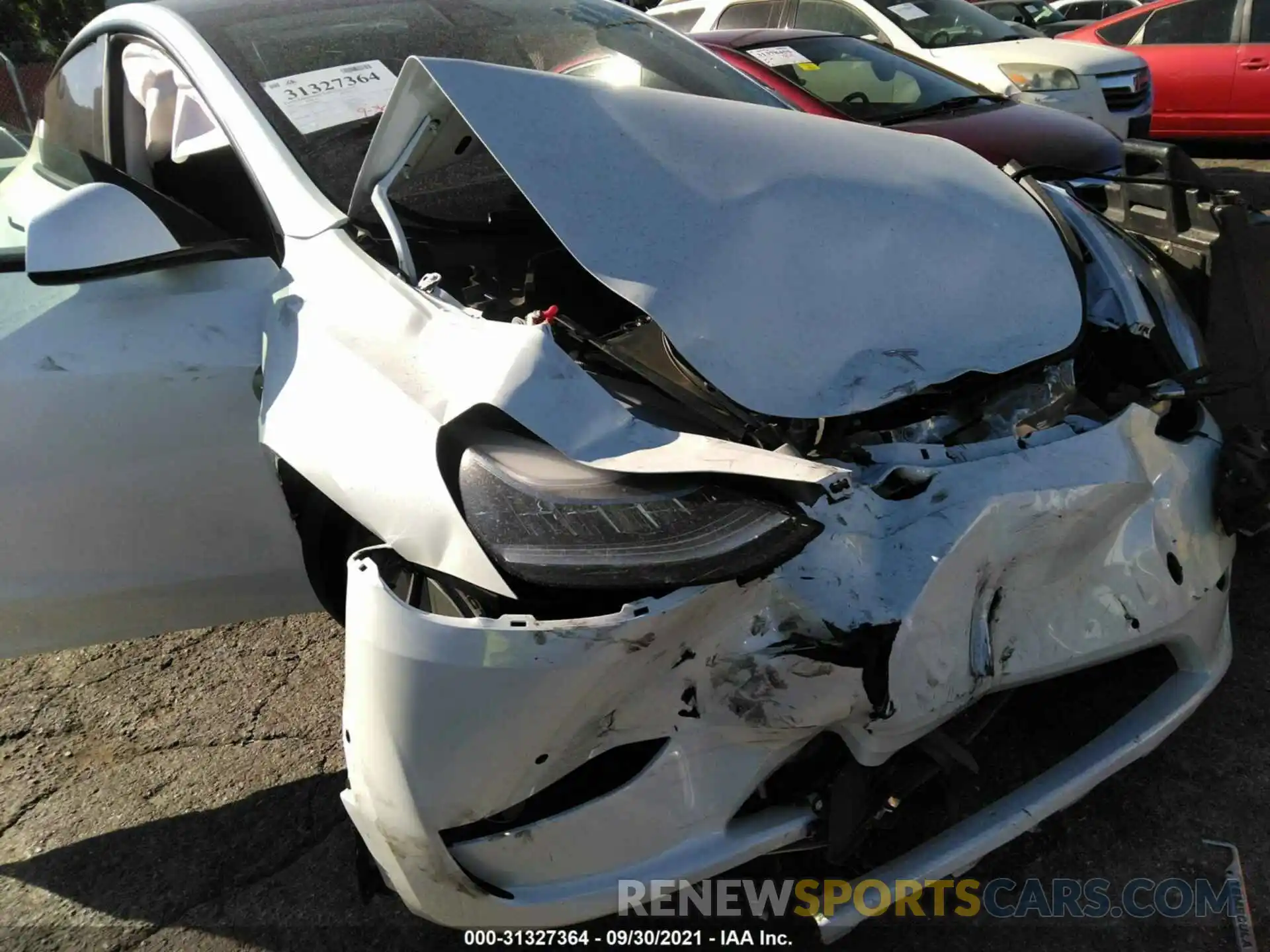 6 Photograph of a damaged car 5YJYGDEE2MF094786 TESLA MODEL Y 2021