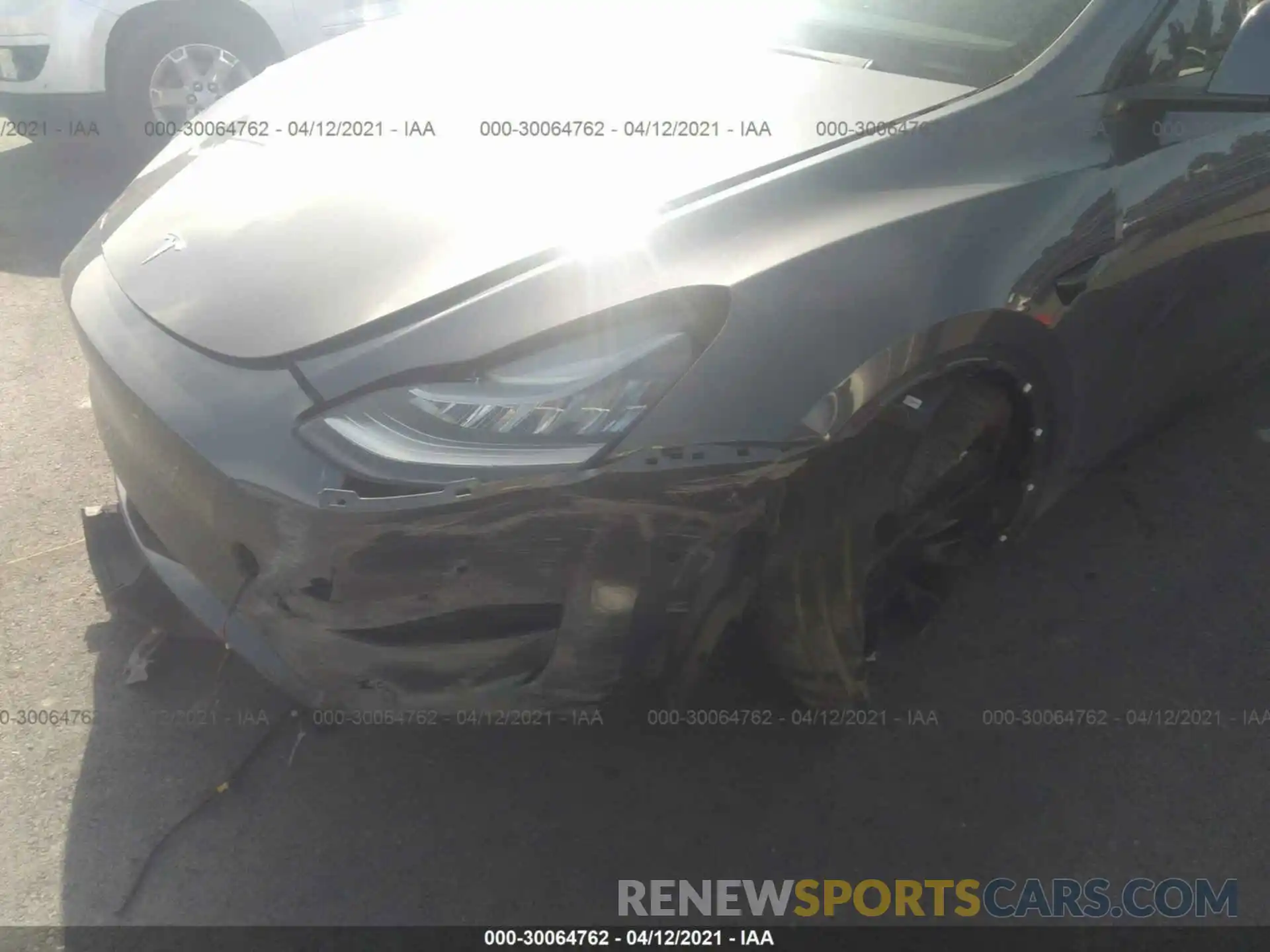 6 Photograph of a damaged car 5YJYGDEE2MF097462 TESLA MODEL Y 2021