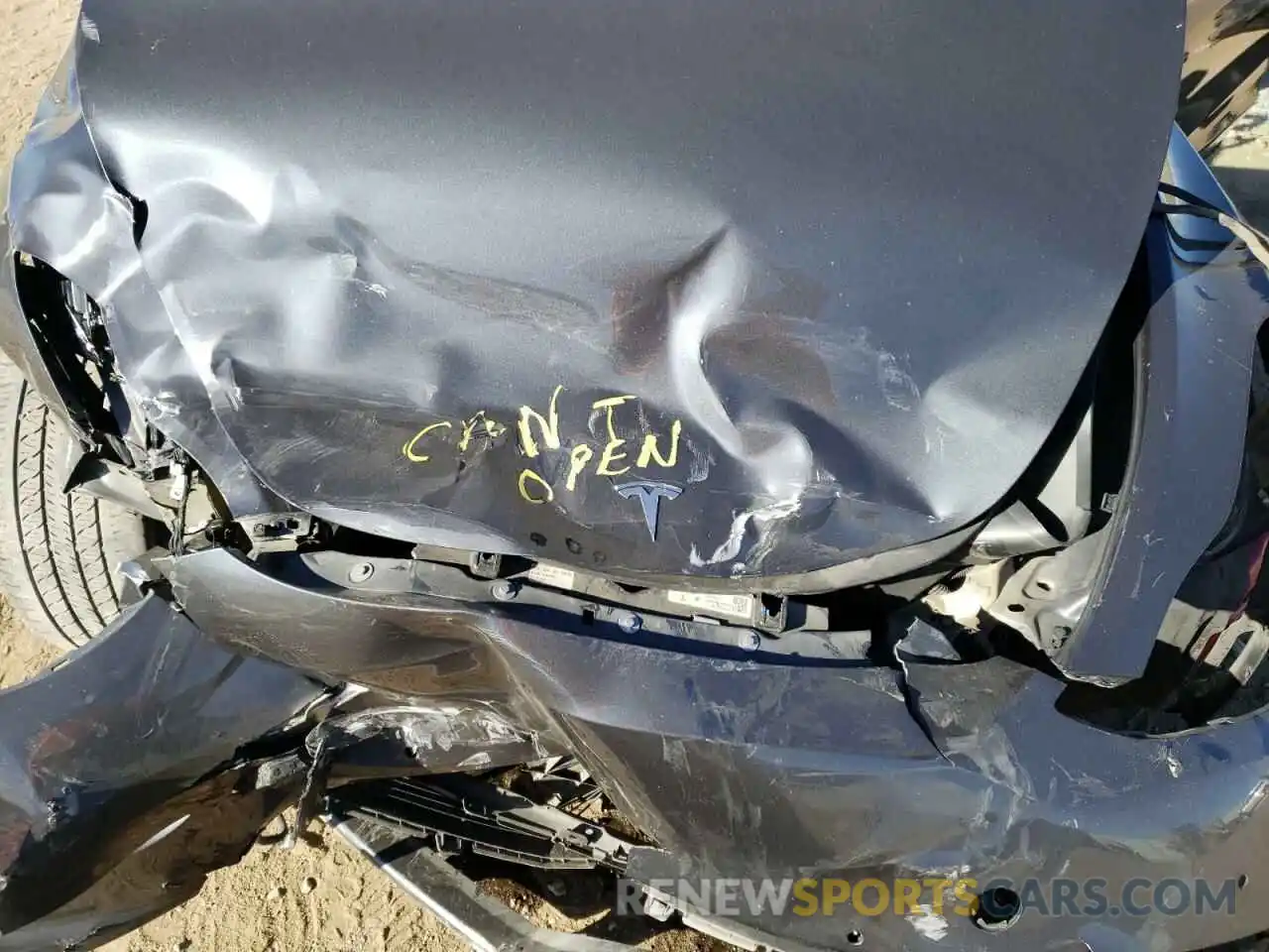 11 Photograph of a damaged car 5YJYGDEE2MF200184 TESLA MODEL Y 2021