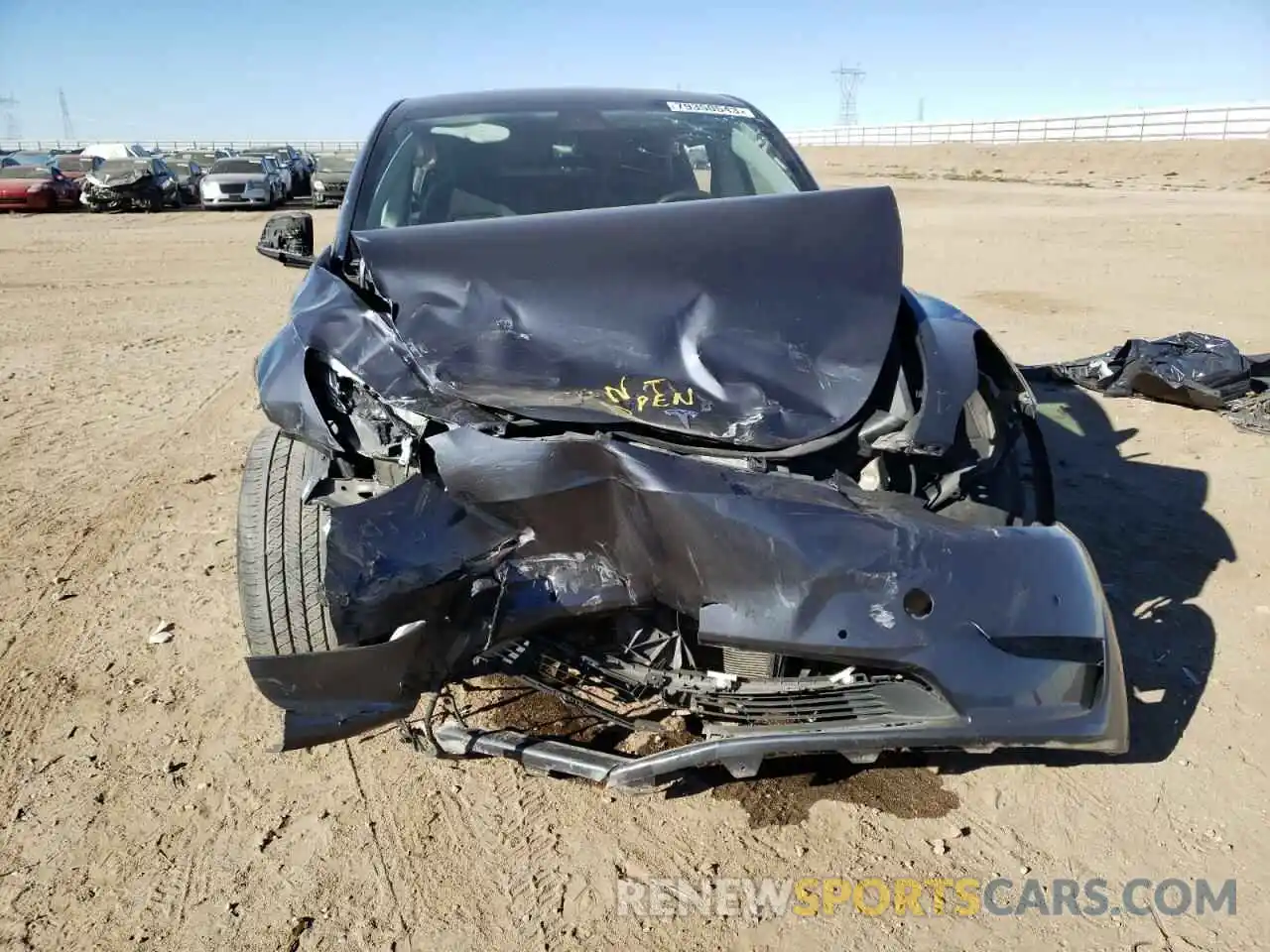 5 Photograph of a damaged car 5YJYGDEE2MF200184 TESLA MODEL Y 2021