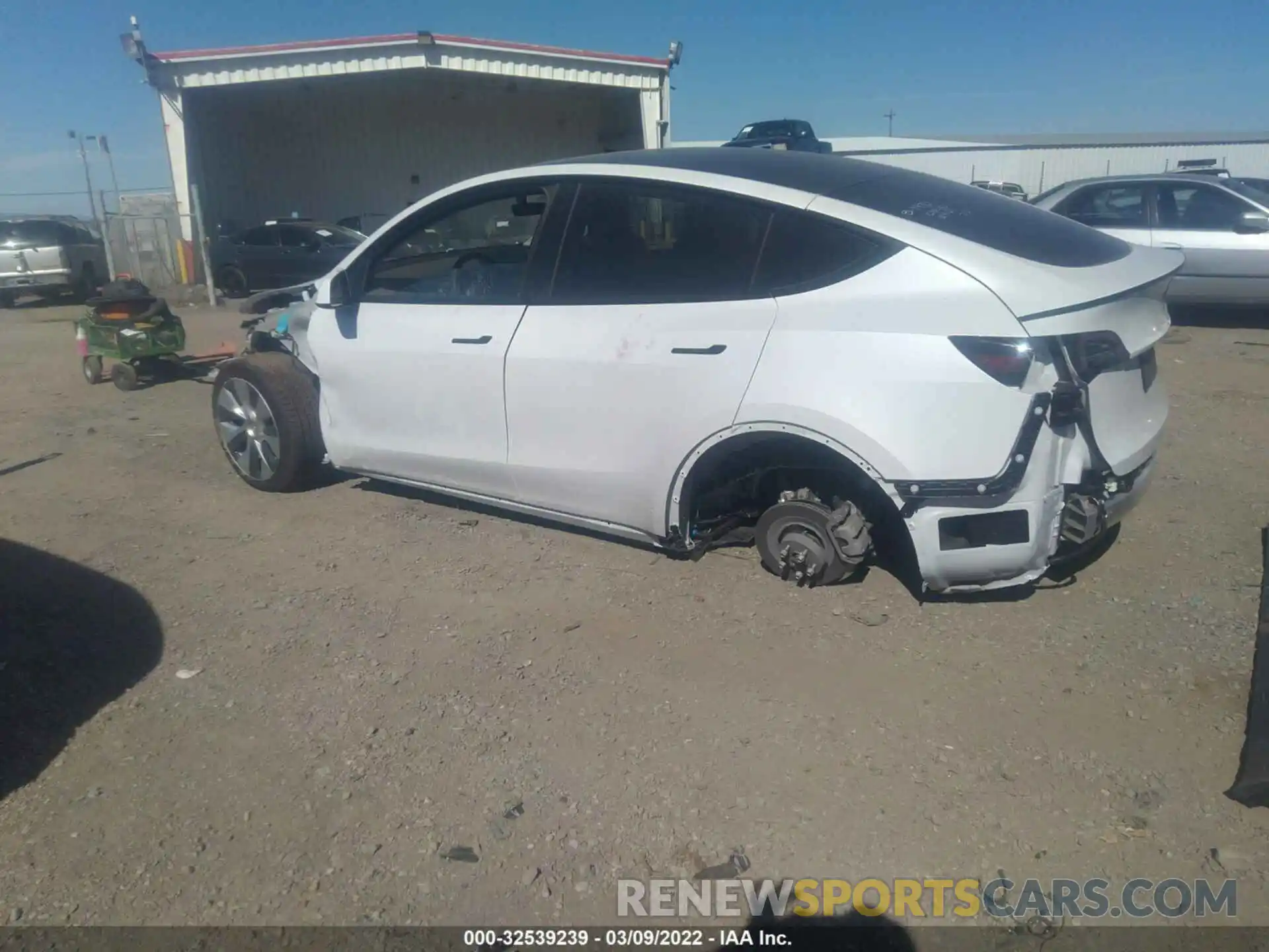 6 Photograph of a damaged car 5YJYGDEE2MF222850 TESLA MODEL Y 2021