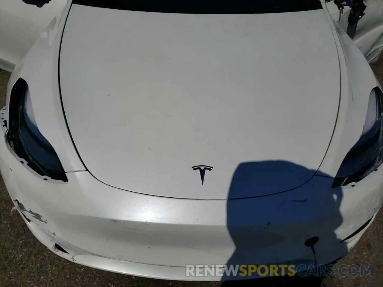 7 Photograph of a damaged car 5YJYGDEE2MF231502 TESLA MODEL Y 2021