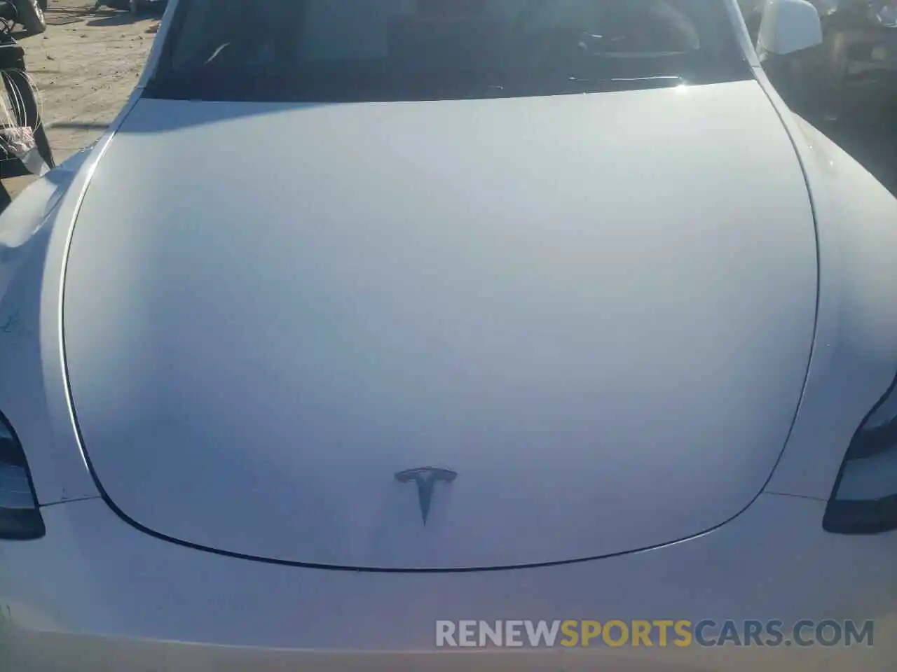 7 Photograph of a damaged car 5YJYGDEE2MF257419 TESLA MODEL Y 2021