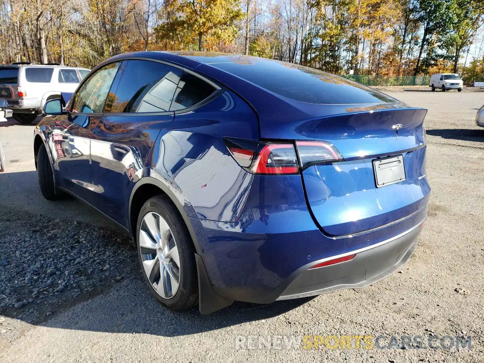 3 Photograph of a damaged car 5YJYGDEE2MF263267 TESLA MODEL Y 2021