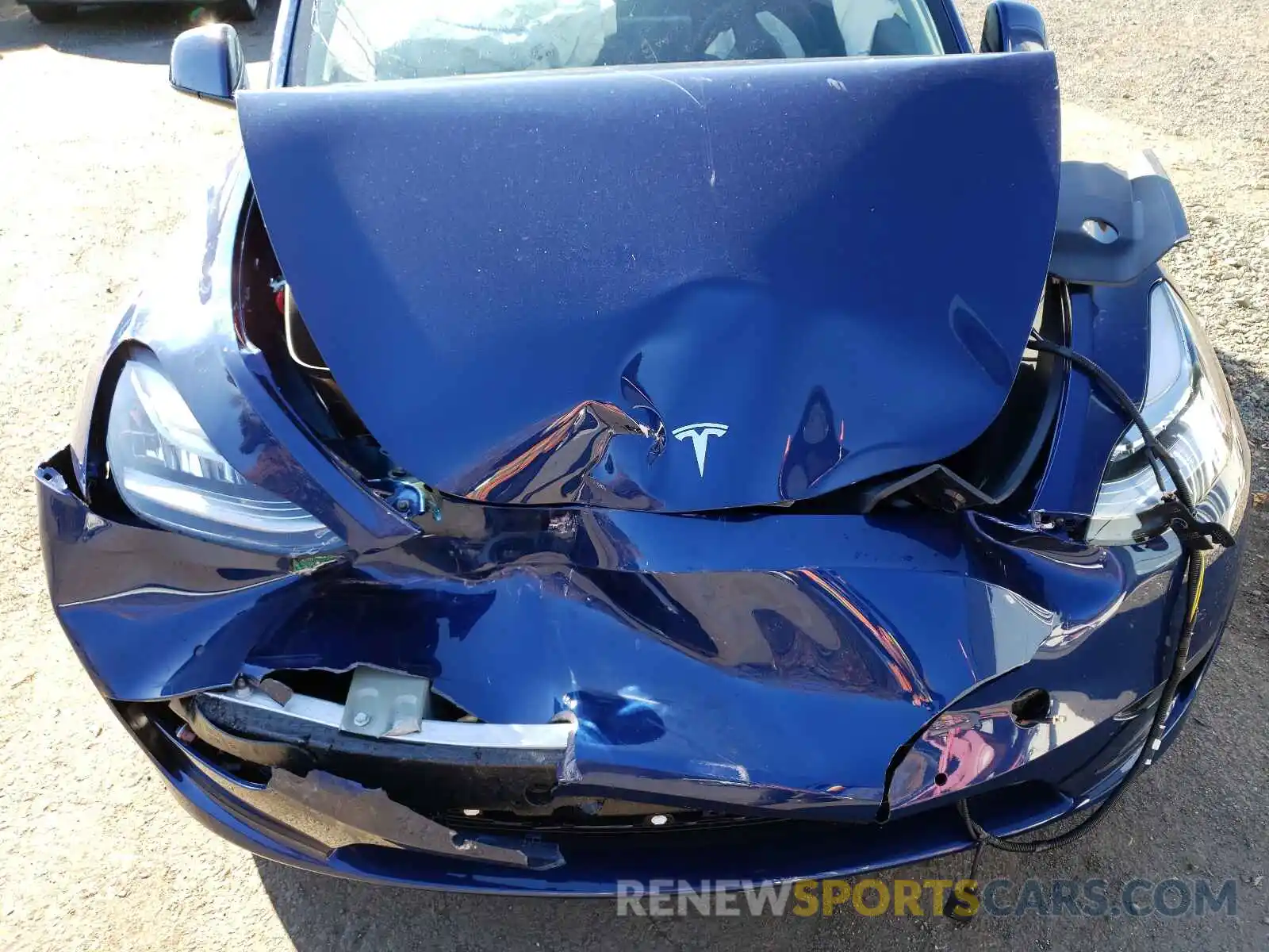 7 Photograph of a damaged car 5YJYGDEE2MF263267 TESLA MODEL Y 2021