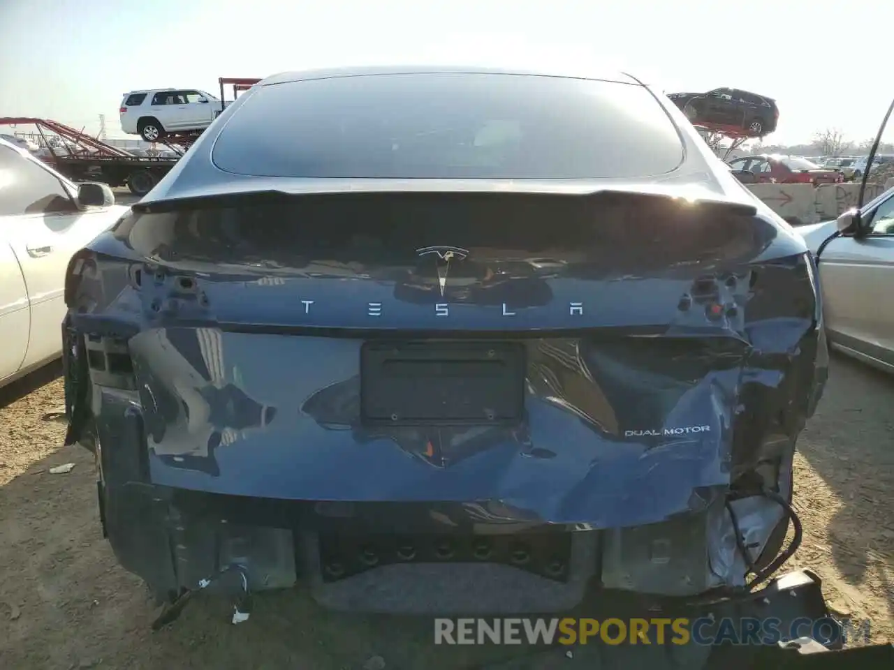 6 Photograph of a damaged car 5YJYGDEE2MF278741 TESLA MODEL Y 2021