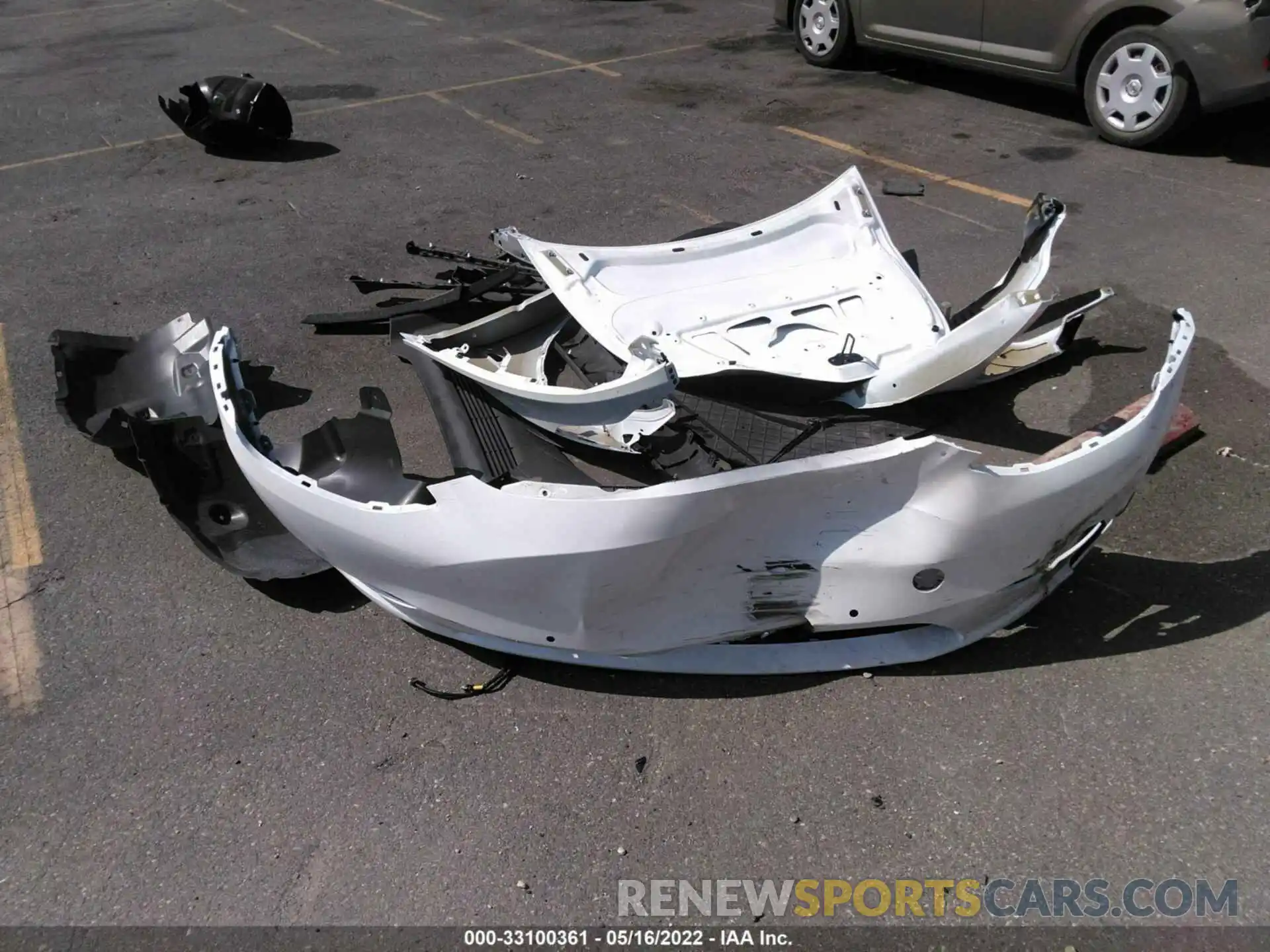 12 Photograph of a damaged car 5YJYGDEE2MF285740 TESLA MODEL Y 2021