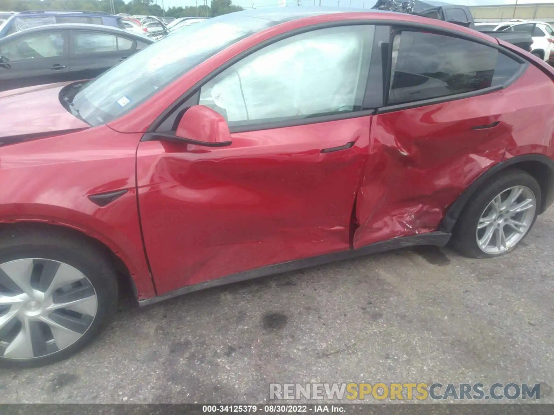 6 Photograph of a damaged car 5YJYGDEE2MF285852 TESLA MODEL Y 2021