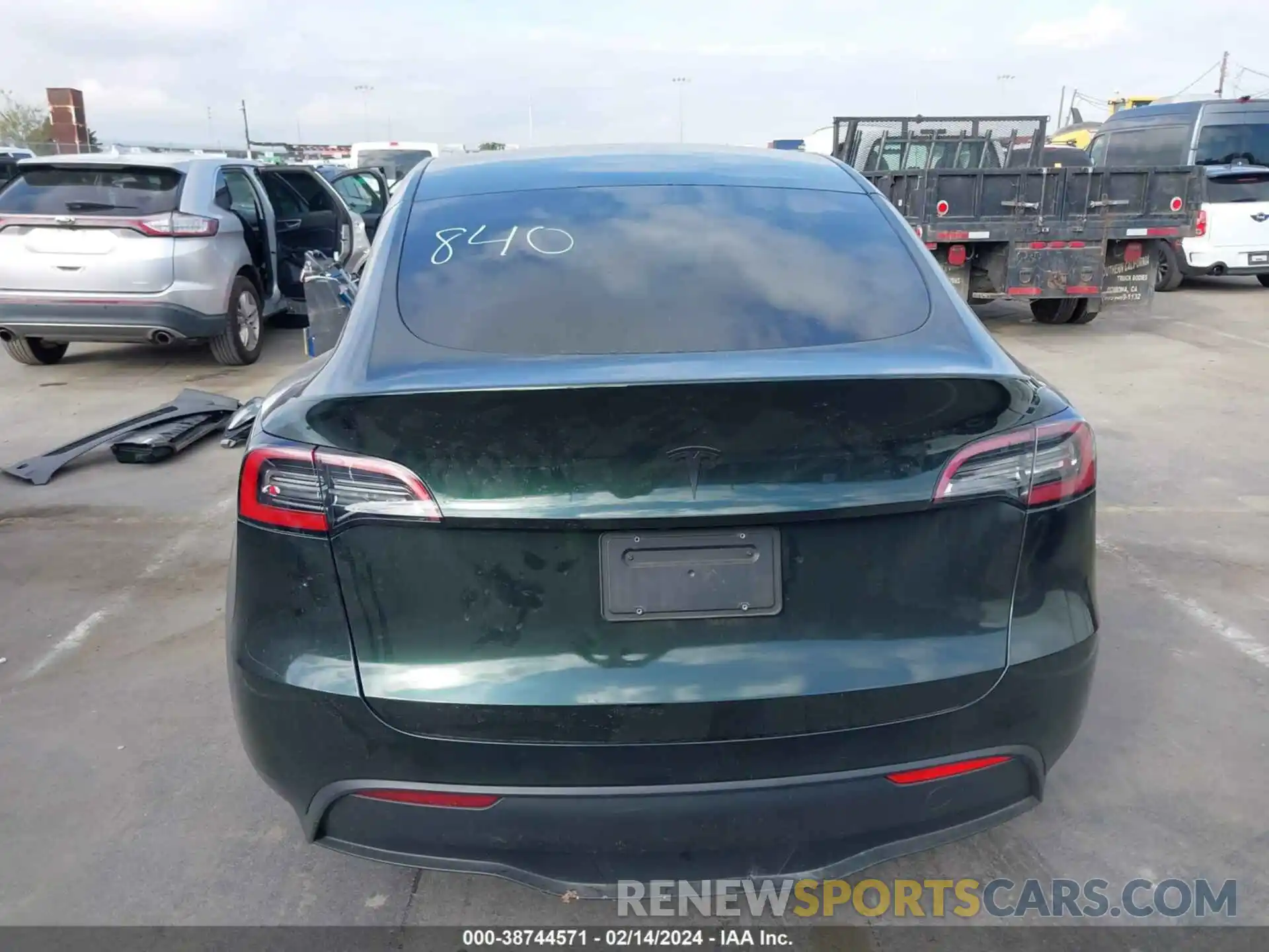 17 Photograph of a damaged car 5YJYGDEE2MF296950 TESLA MODEL Y 2021