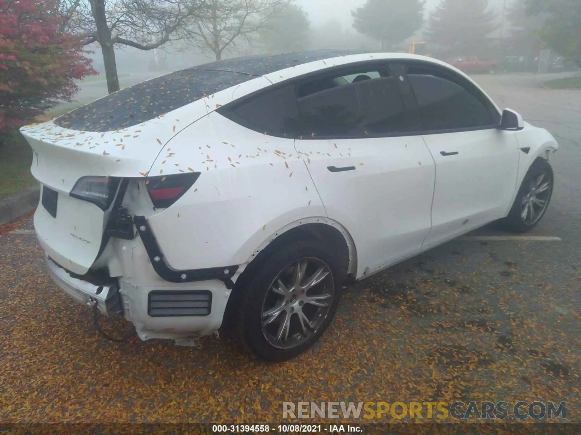 4 Photograph of a damaged car 5YJYGDEE3MF066303 TESLA MODEL Y 2021