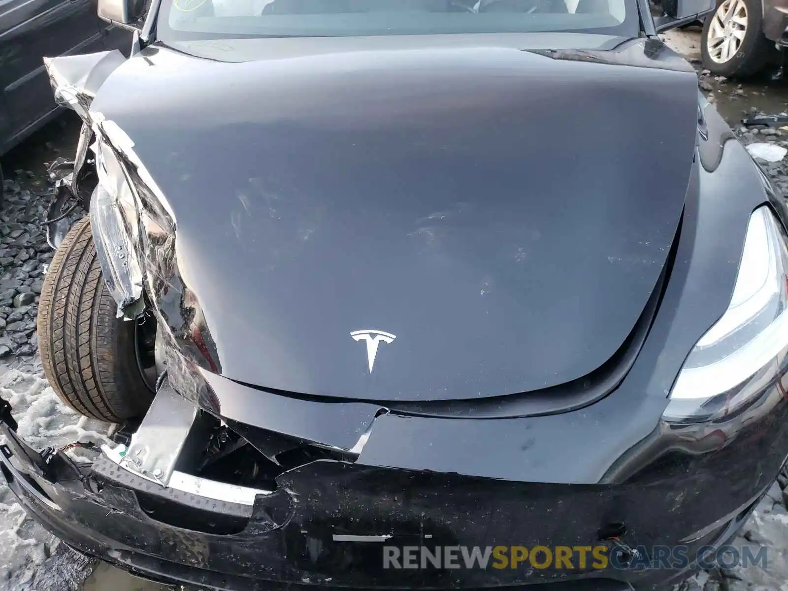 7 Photograph of a damaged car 5YJYGDEE3MF071288 TESLA MODEL Y 2021