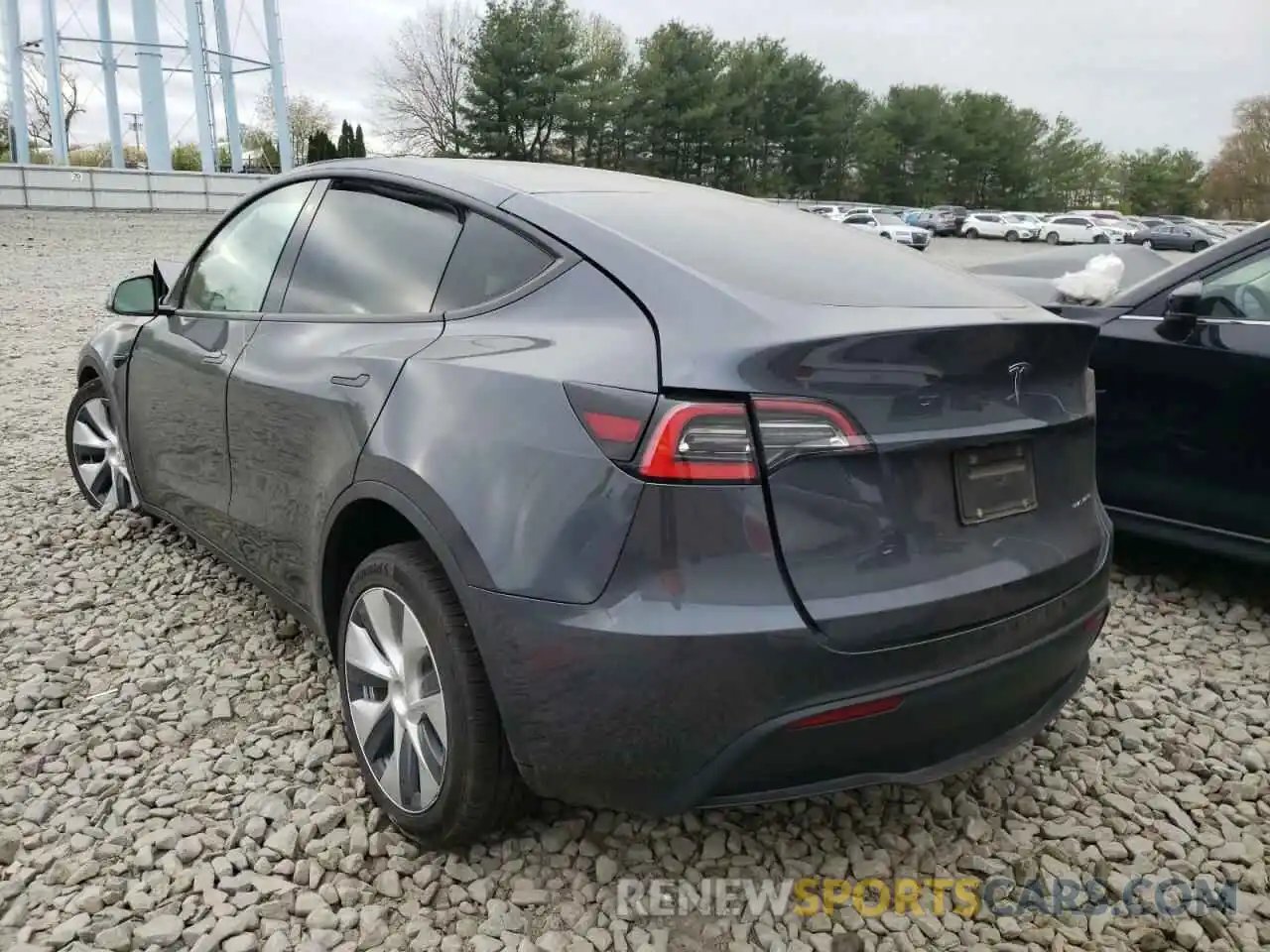 3 Фотография поврежденного автомобиля 5YJYGDEE3MF074756 TESLA MODEL Y 2021