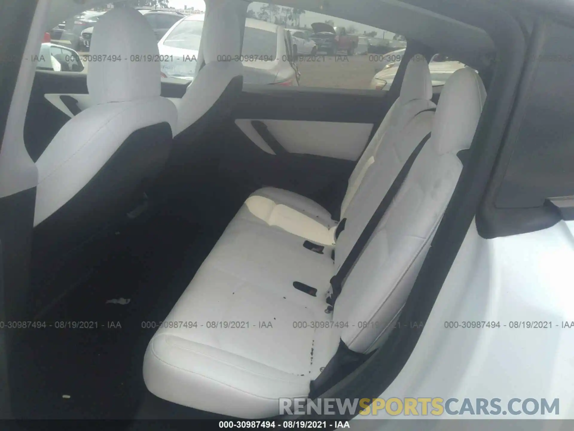 8 Photograph of a damaged car 5YJYGDEE3MF075177 TESLA MODEL Y 2021