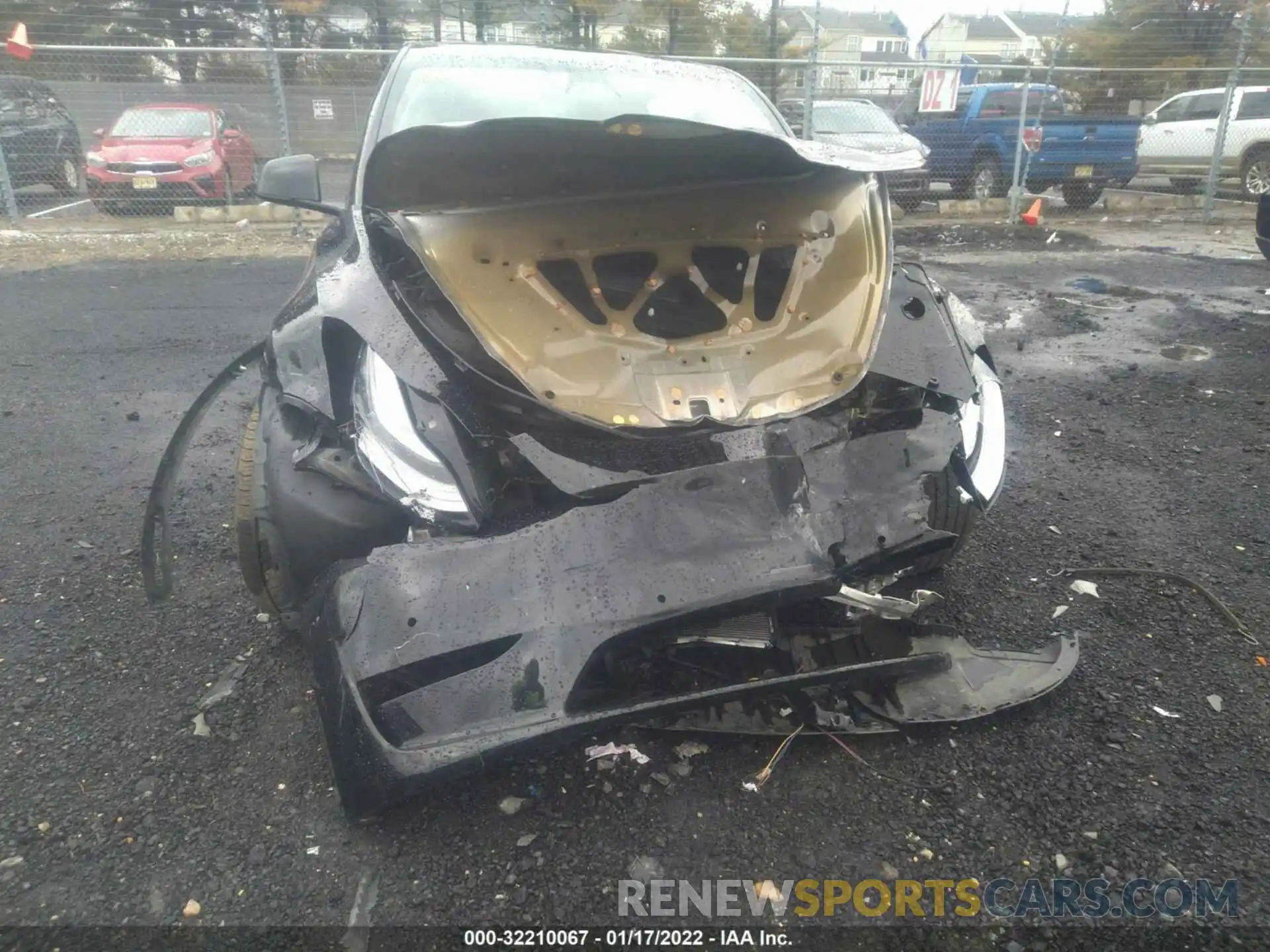 6 Photograph of a damaged car 5YJYGDEE3MF075681 TESLA MODEL Y 2021