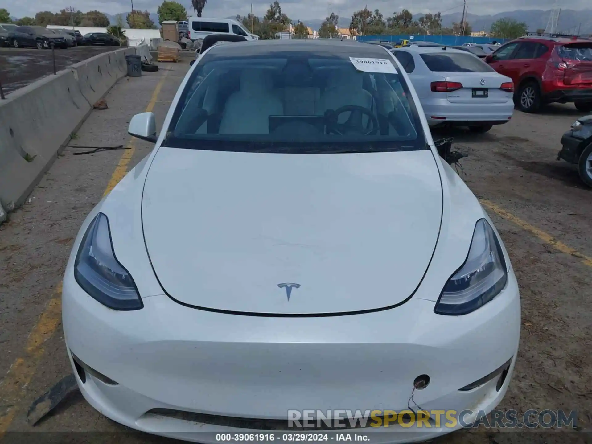 11 Фотография поврежденного автомобиля 5YJYGDEE3MF090939 TESLA MODEL Y 2021